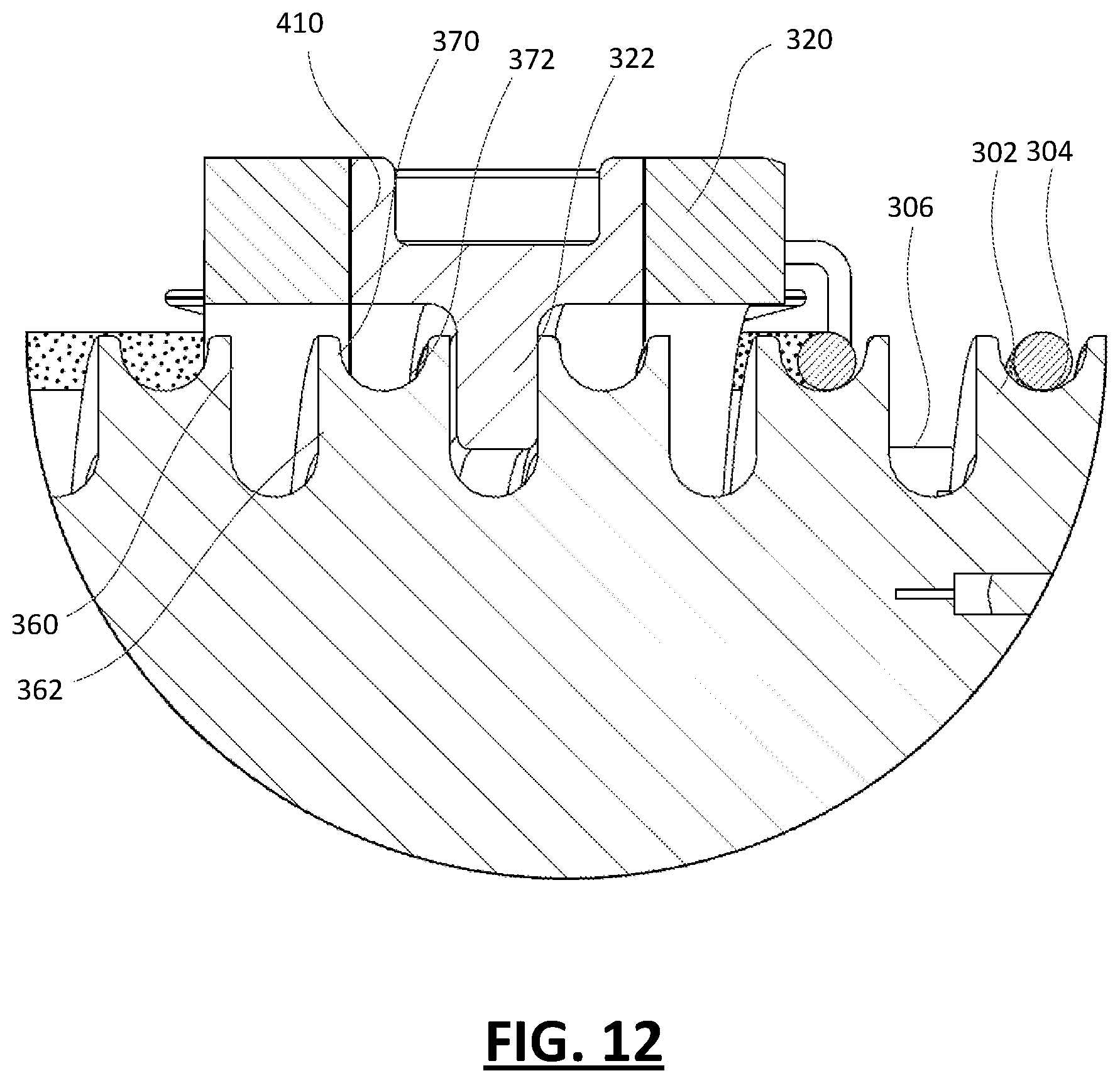 Patent US12552276 Figure 12 – Electric vehicle charger cable management based on sensor data