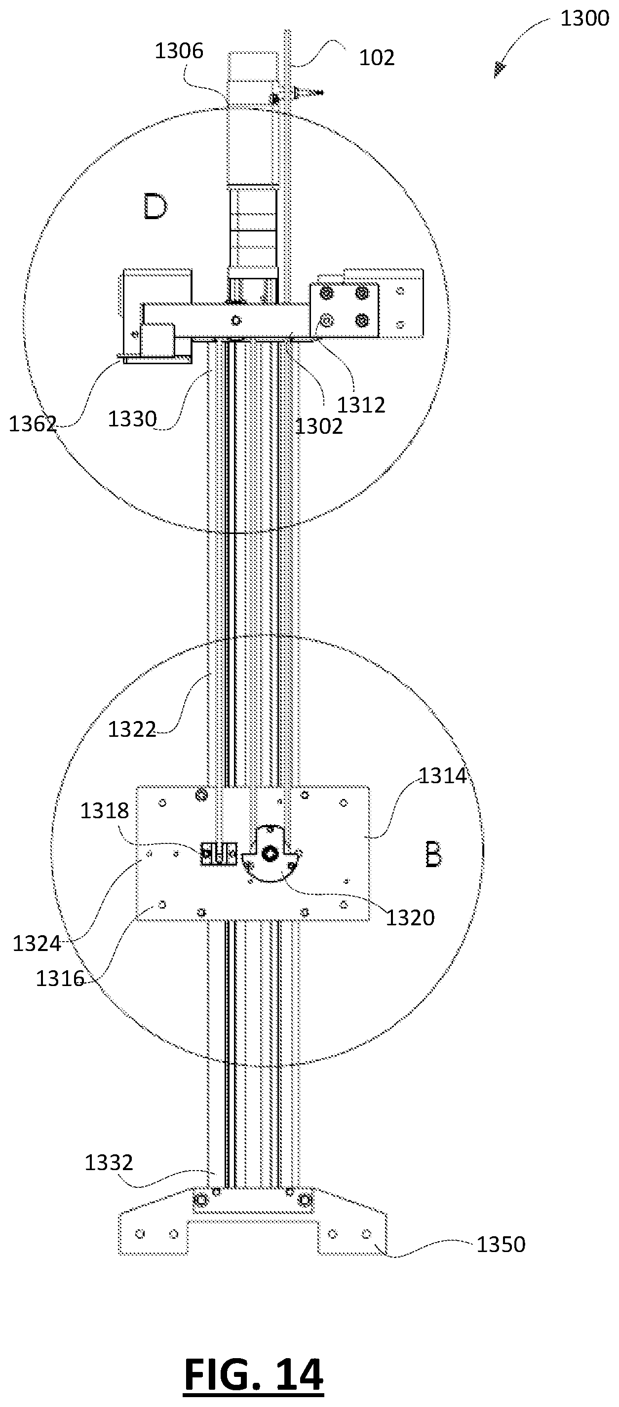 Patent US12552276 Figure 14 – Electric vehicle charger cable management based on sensor data