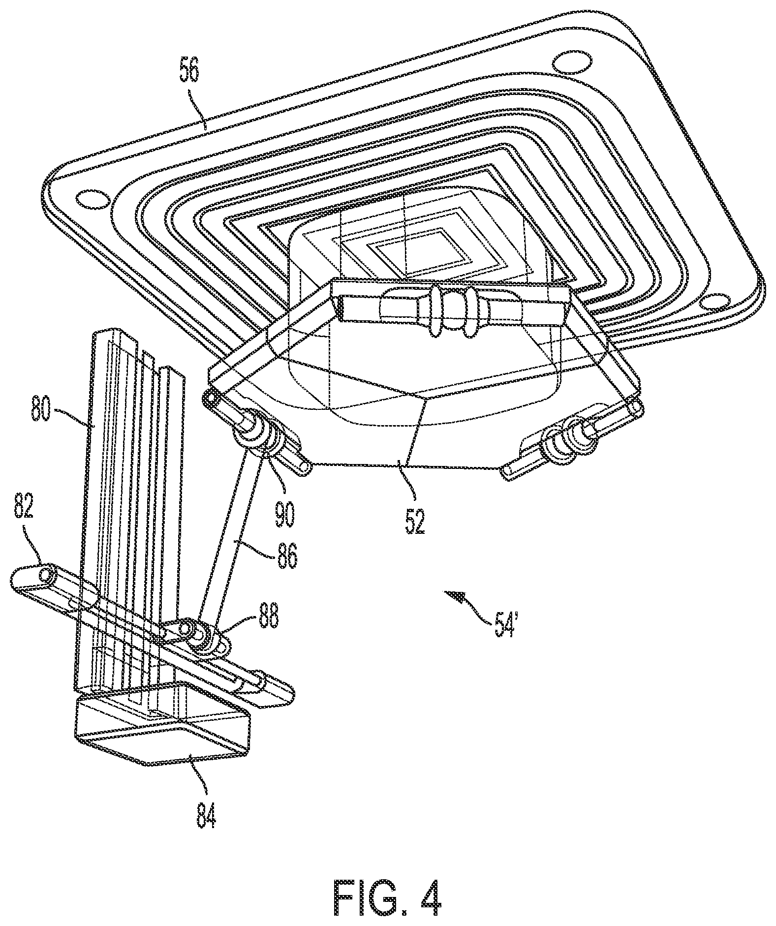 Patent US12552280 Figure 3 – Translatable induction charging system