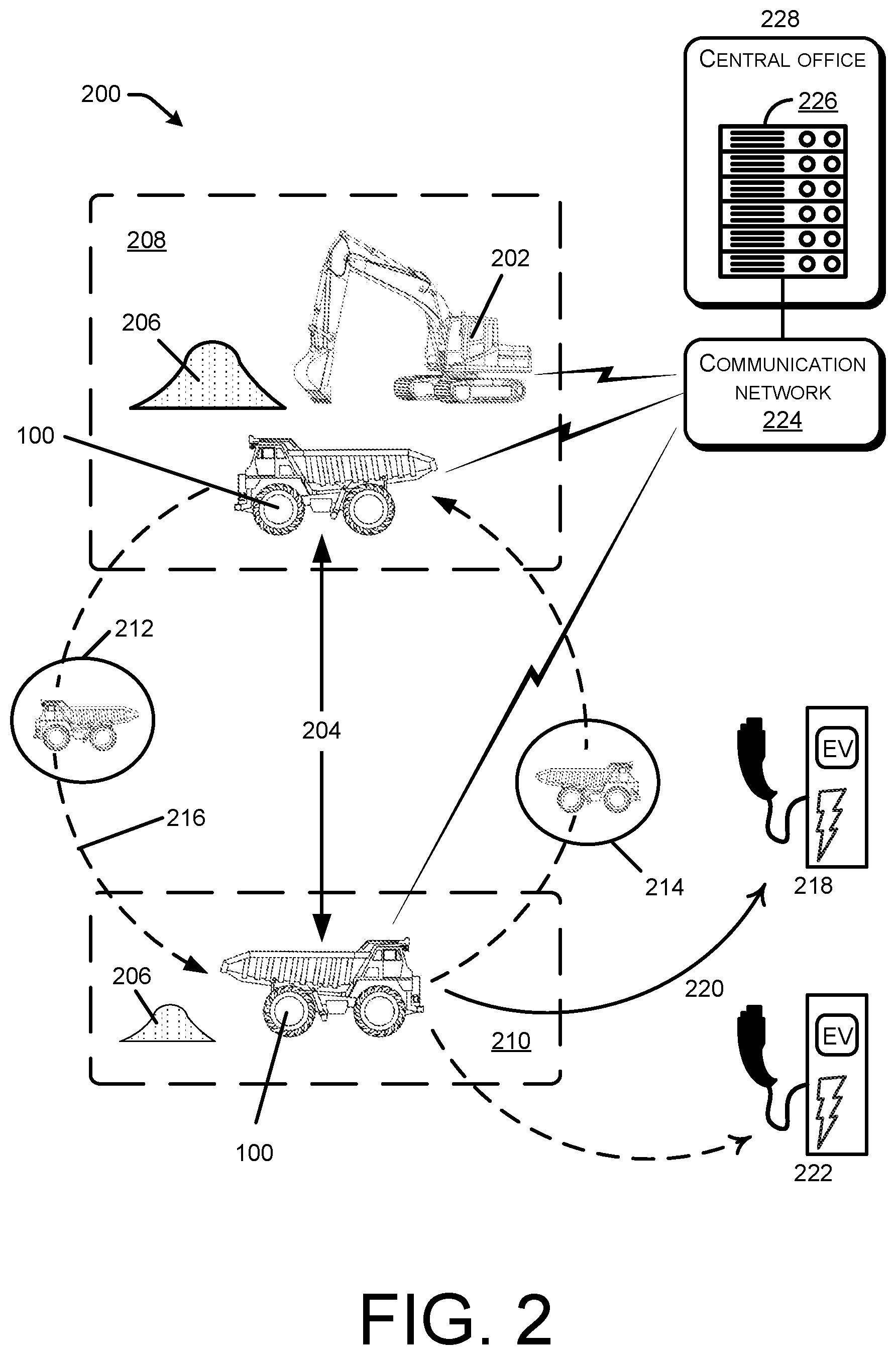 Patent US12552285 Figure 2 – System and method of exiting a low power mode for a battery electric machine