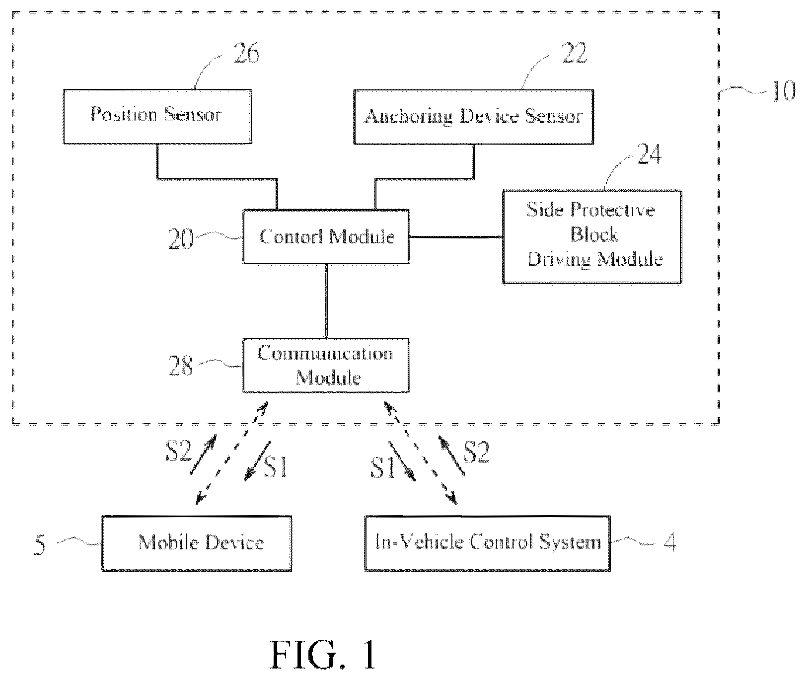 Patent US12552291 Figure 1 – Safety seat