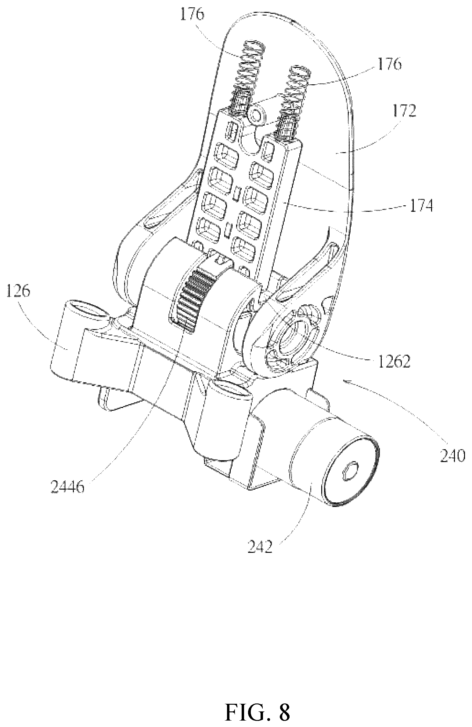 Patent US12552291 Figure 8 – Safety seat