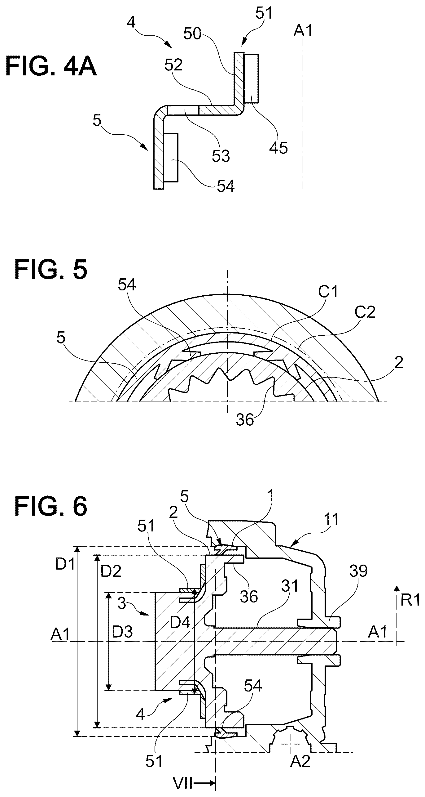 Patent US12552293 Figure 4 – Motorized drive device for raising a vehicle seat