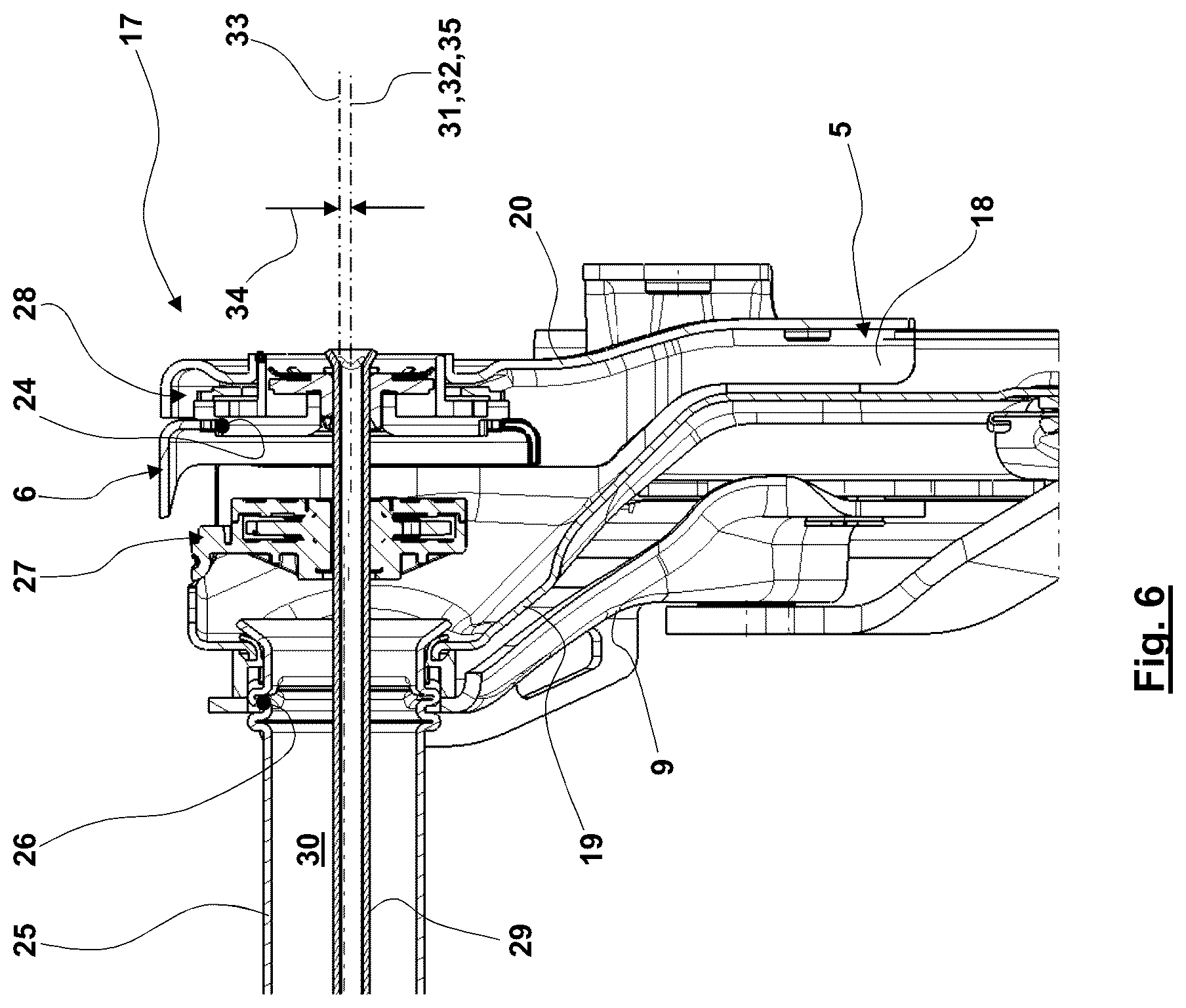 Patent US12552294 Figure 6 – Motor vehicle seat