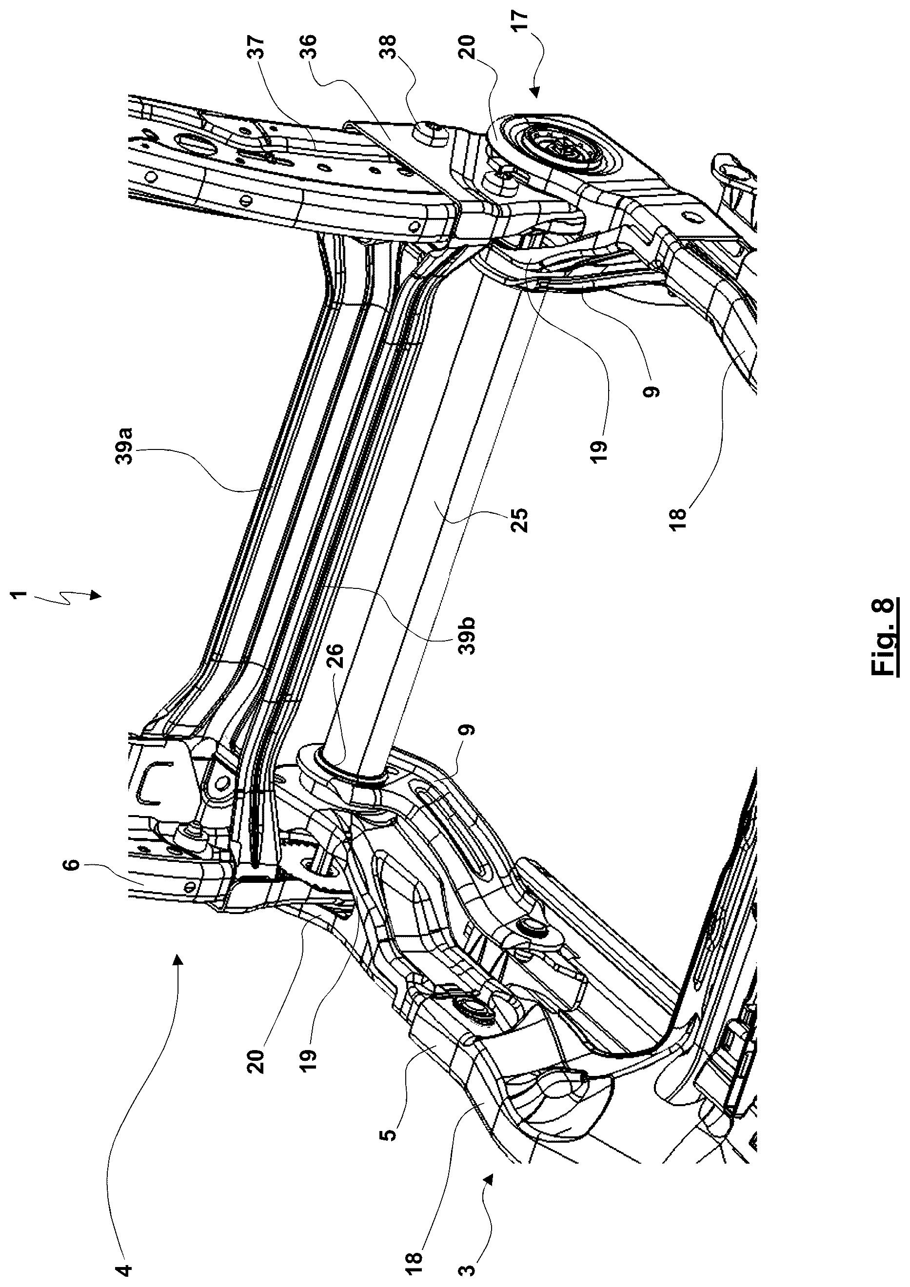 Patent US12552294 Figure 8 – Motor vehicle seat