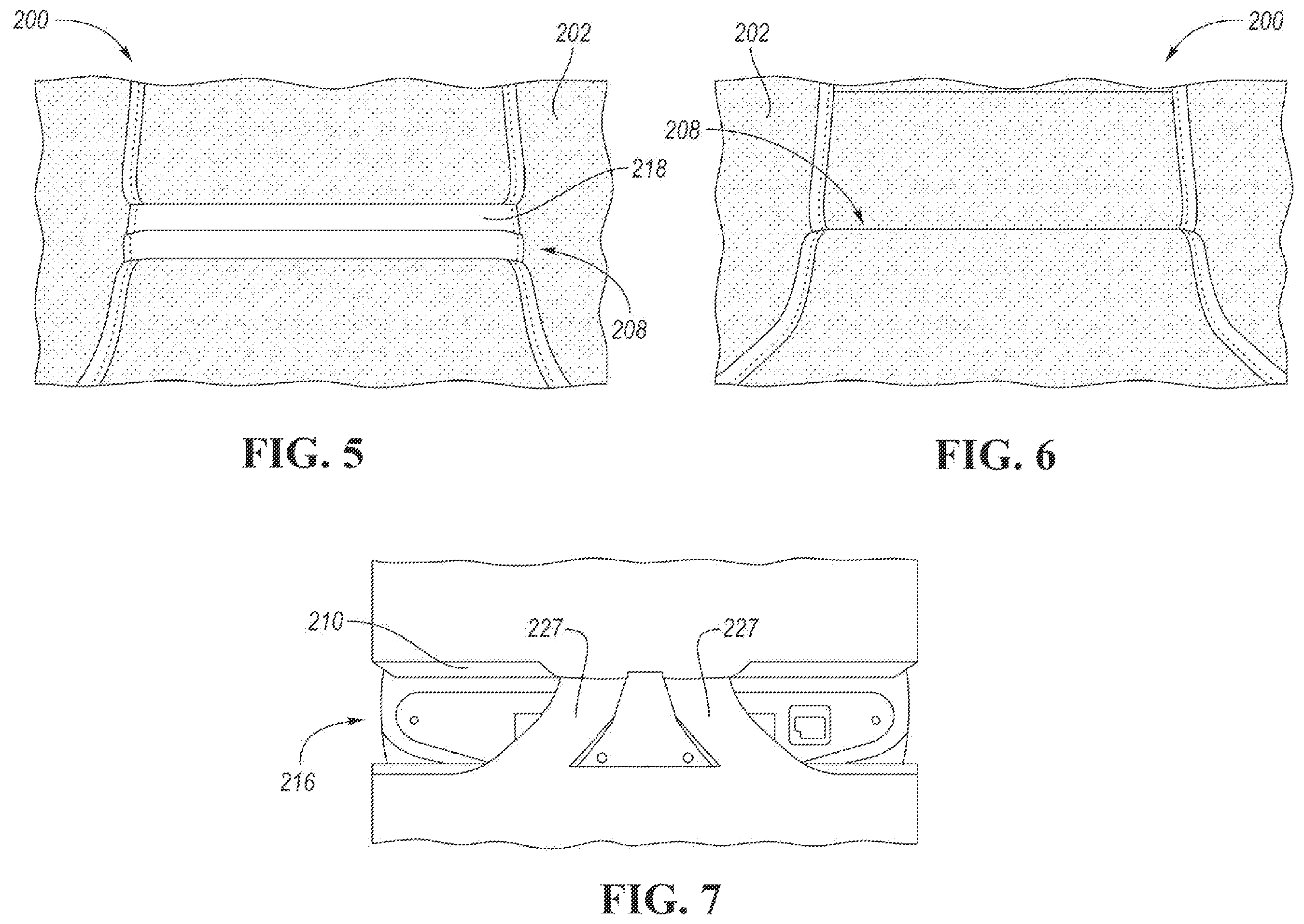 Patent US12552303 Figure 3 – Trim seam reinforcement
