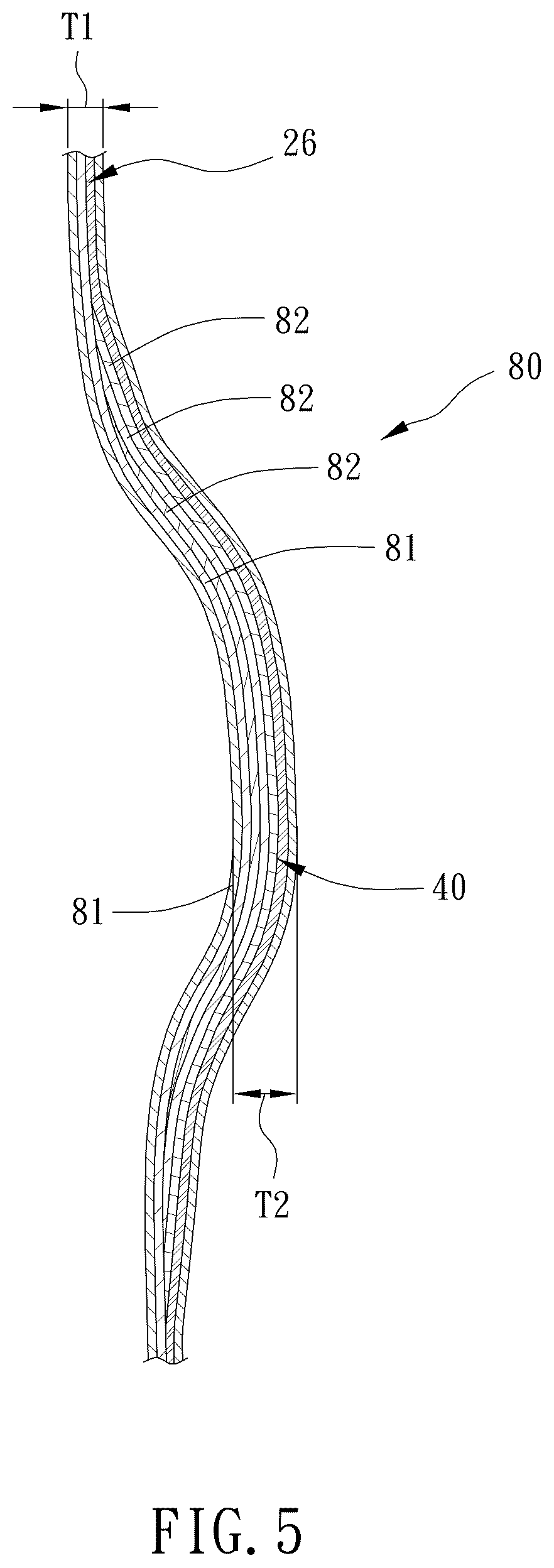 Patent US12552304 Figure 5 – Composite material seat