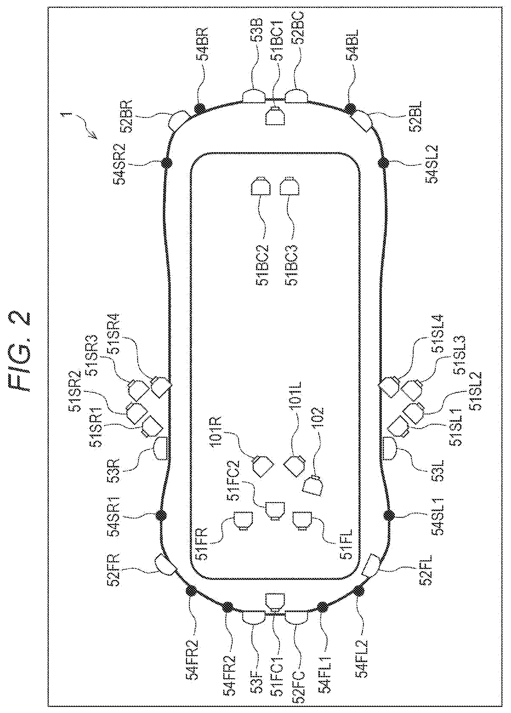 Patent US12552320 Figure 2 – Camera module, information processing system, information processing method, and information processing apparatus