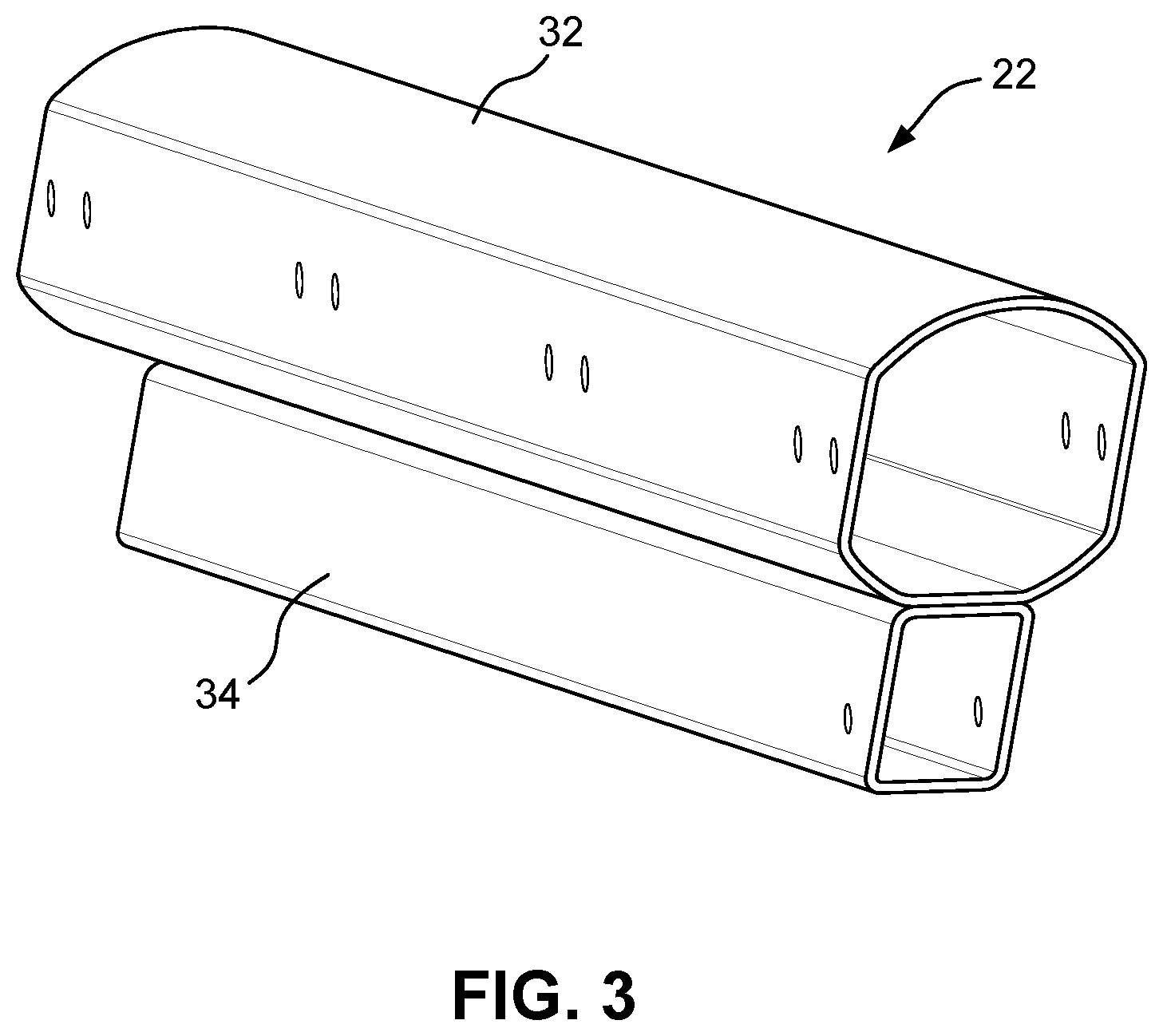 Patent US12552322 Figure 3 – Entry steps with center stringer