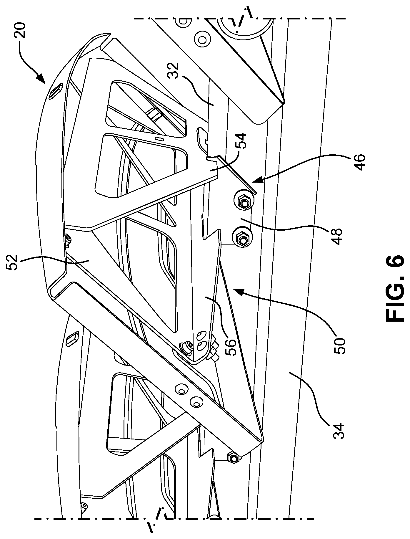 Patent US12552322 Figure 9 – Entry steps with center stringer