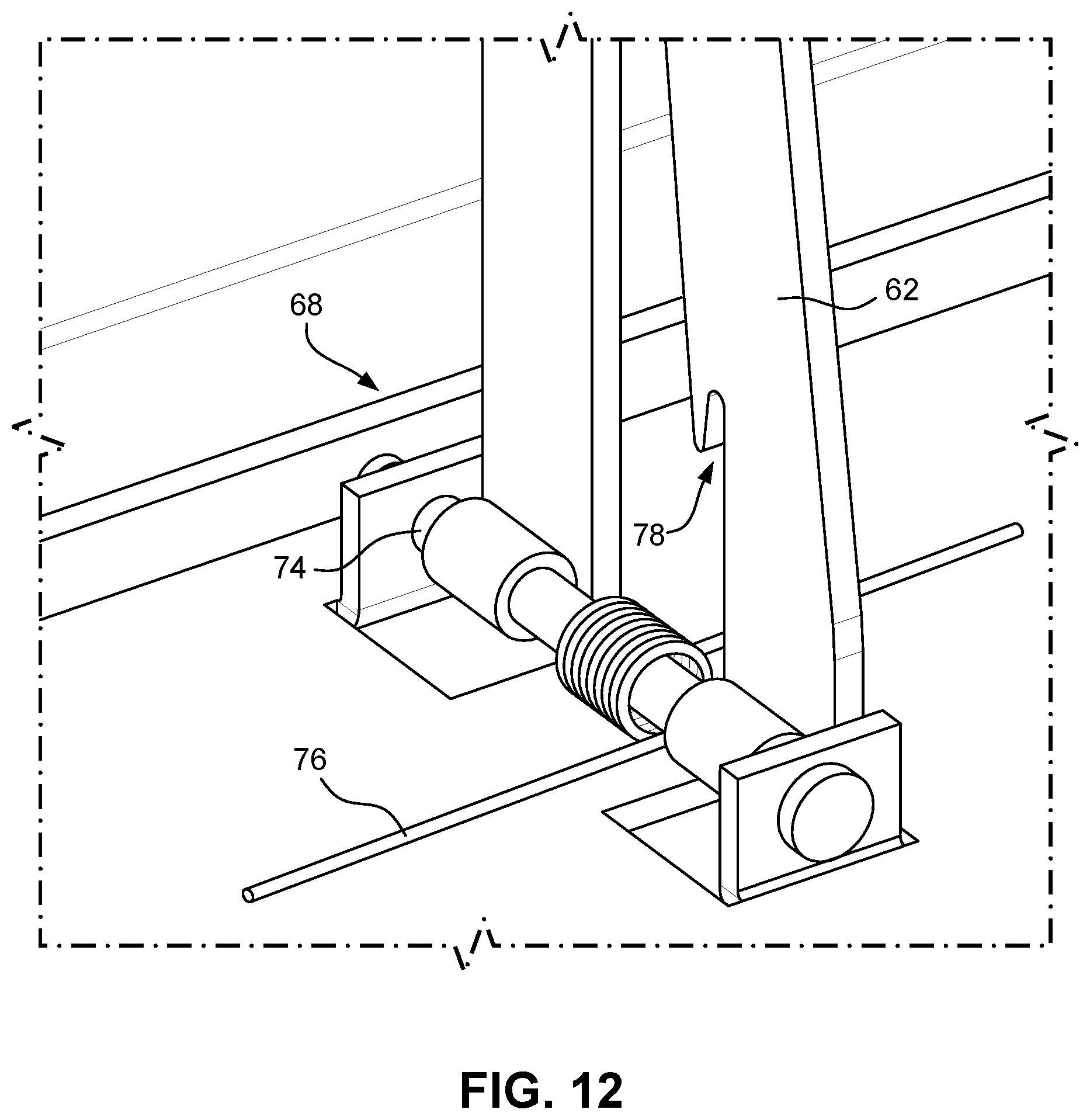 Patent US12552322 Figure 16 – Entry steps with center stringer