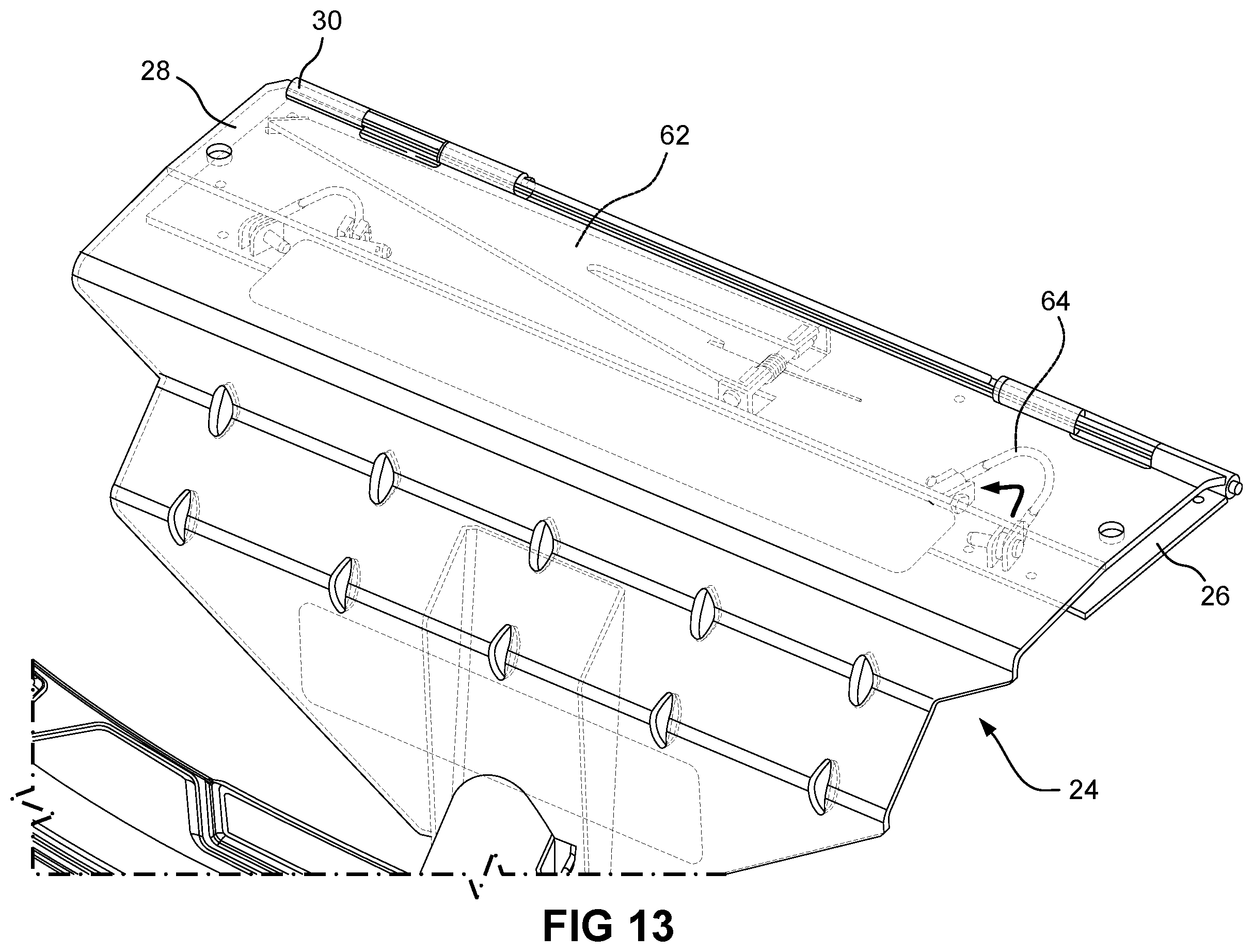 Patent US12552322 Figure 17 – Entry steps with center stringer