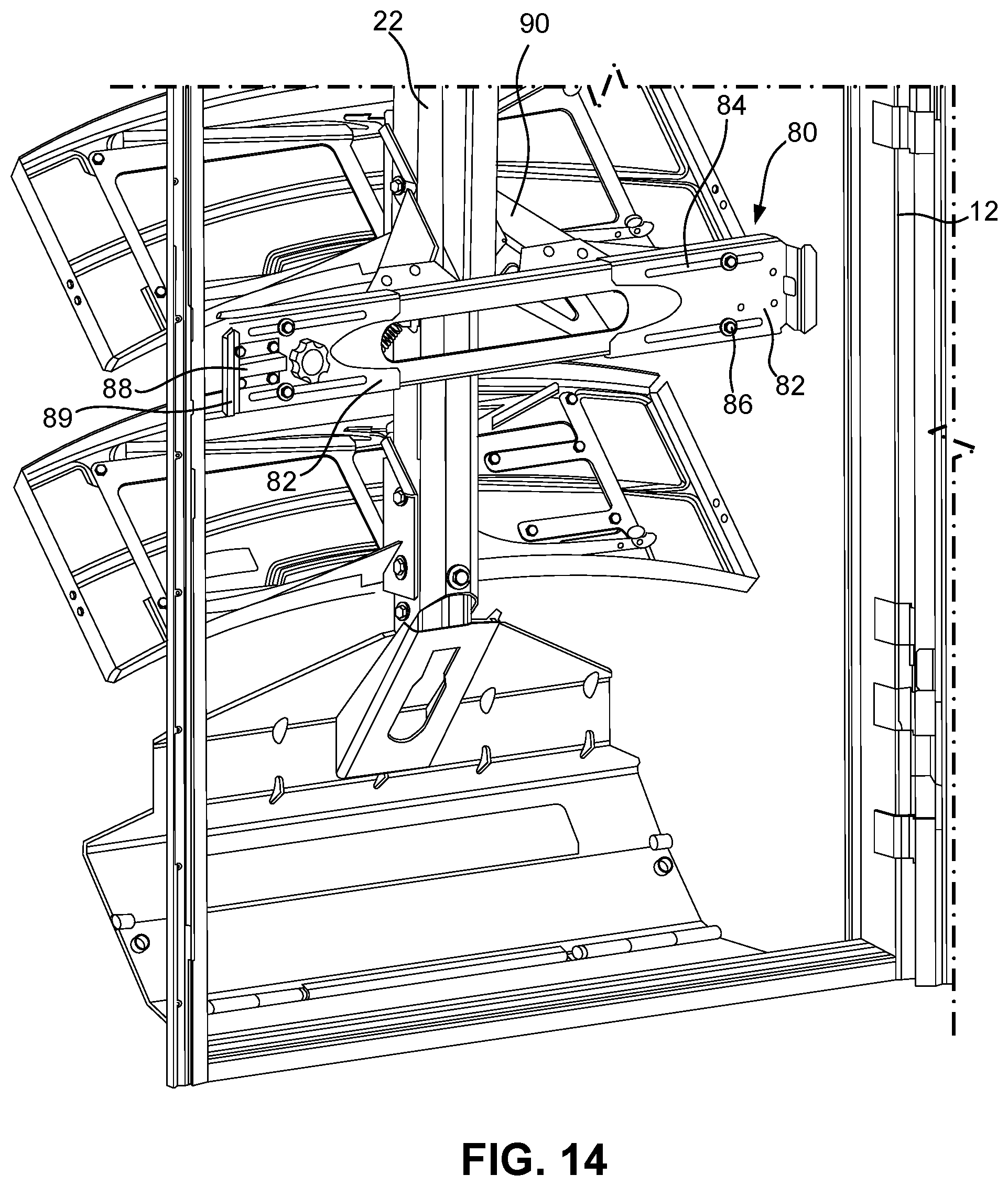 Patent US12552322 Figure 18 – Entry steps with center stringer