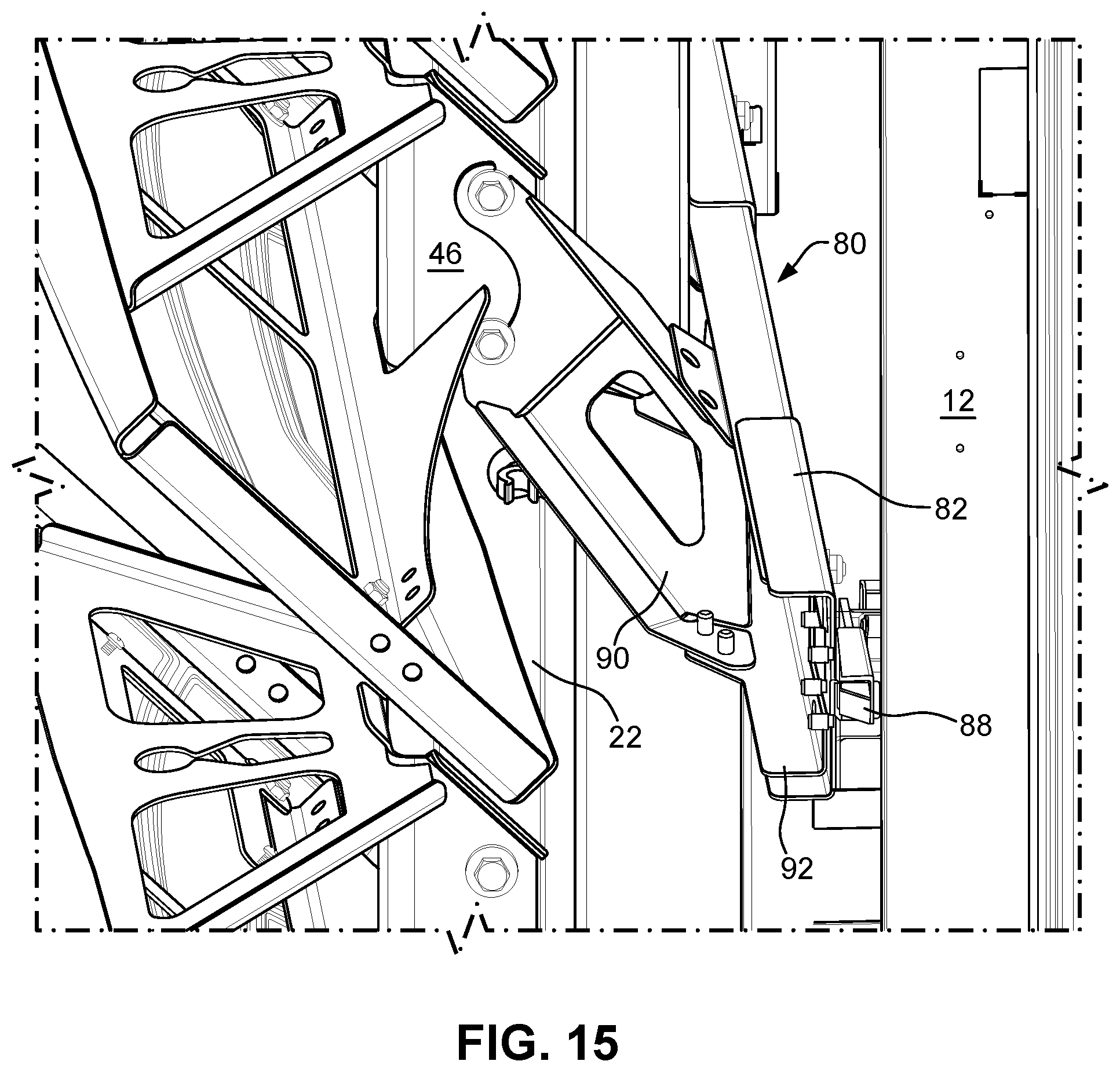 Patent US12552322 Figure 19 – Entry steps with center stringer