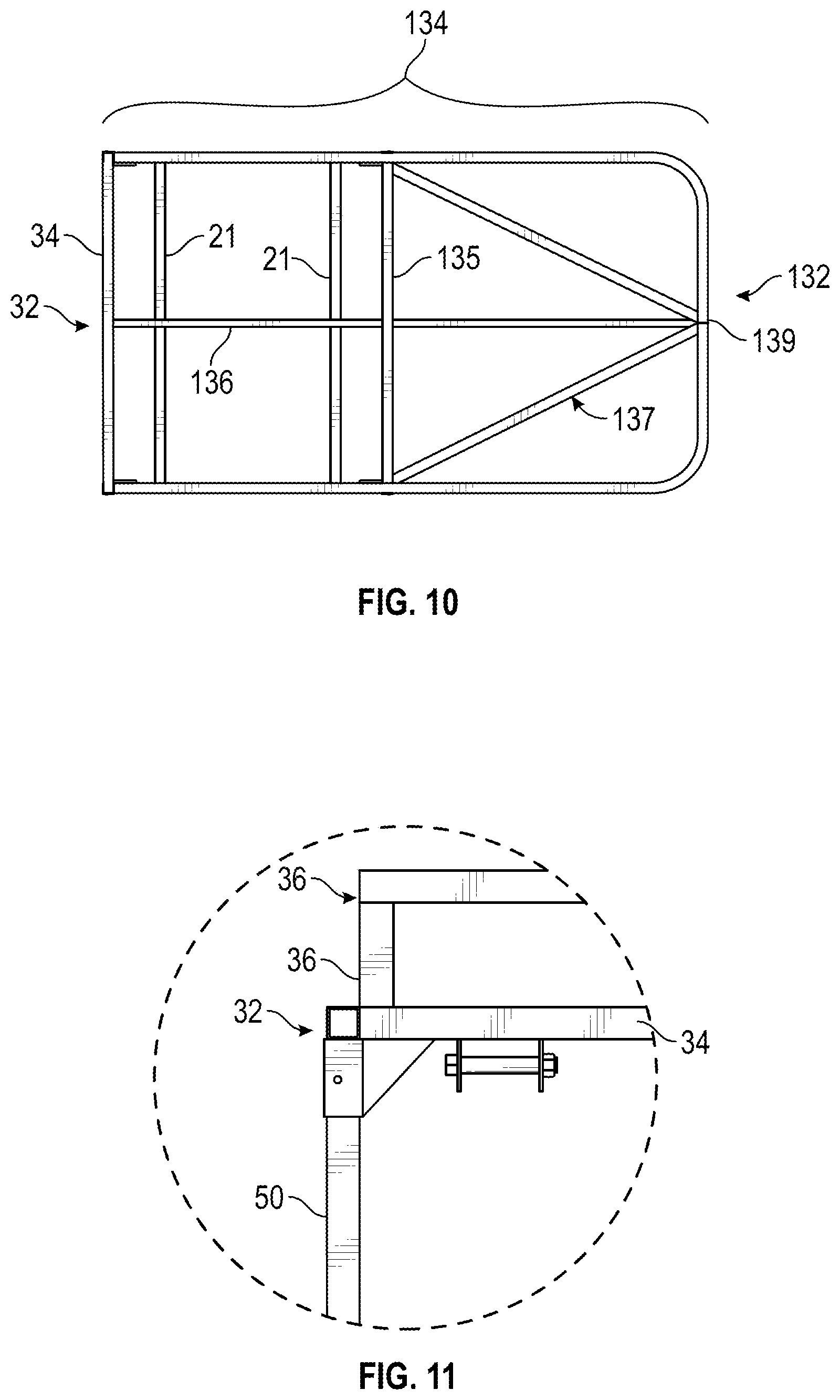 Patent US12552323 Figure 9 – Cargo rack and collapsible stand