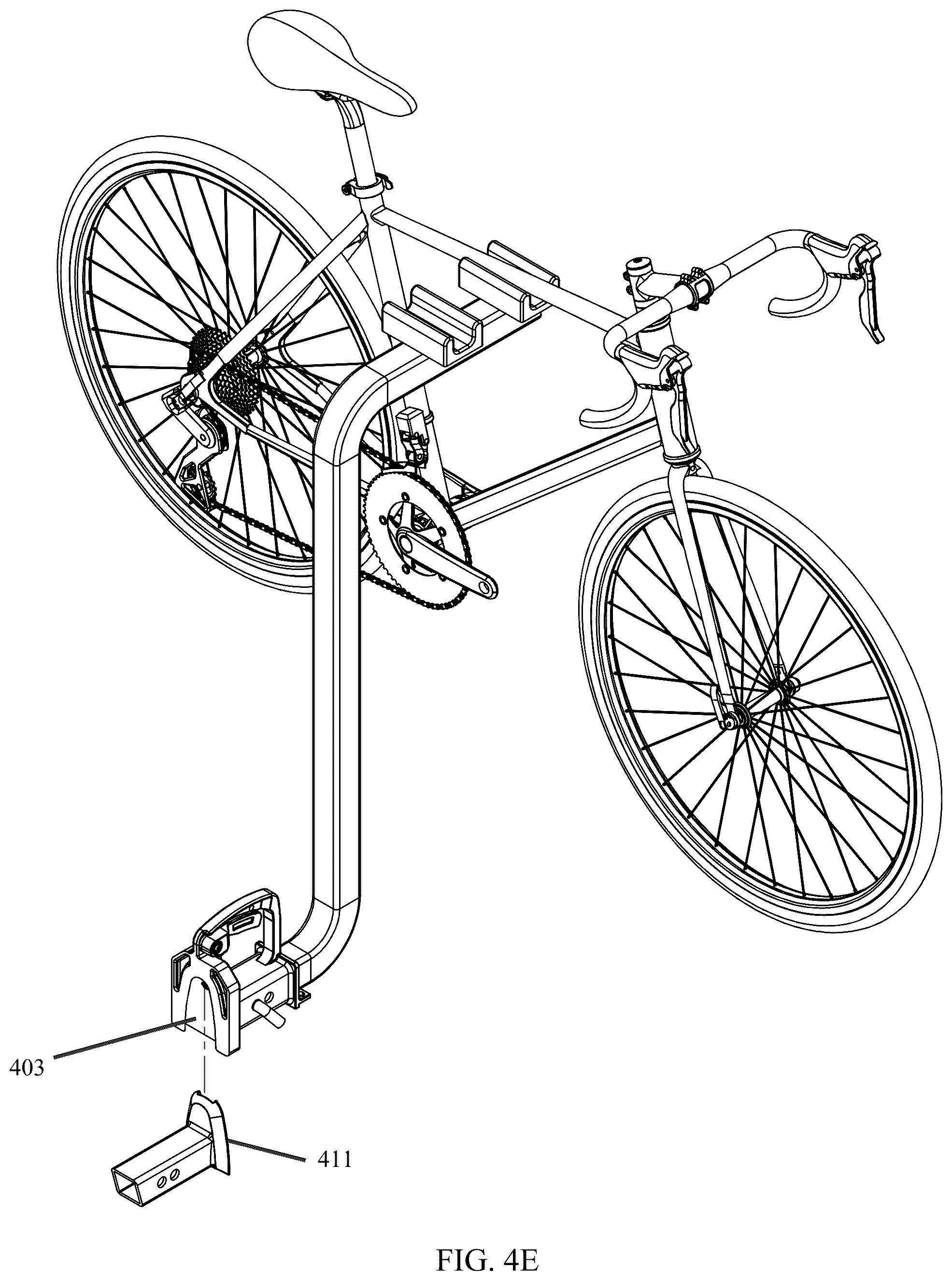 Patent US12552324 Figure 9 – Instant release coupler with universal mount for vehicle attachments using a rigid support