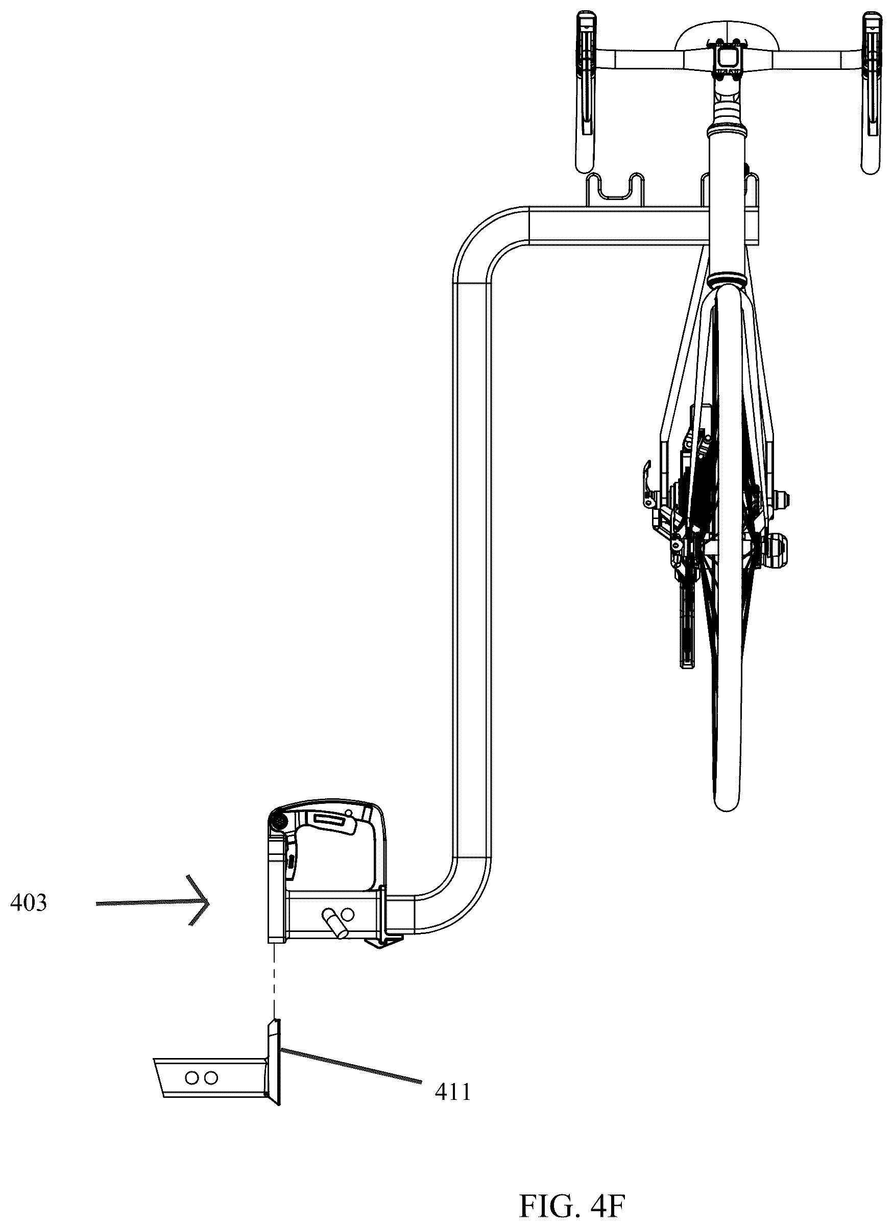 Patent US12552324 Figure 10 – Instant release coupler with universal mount for vehicle attachments using a rigid support