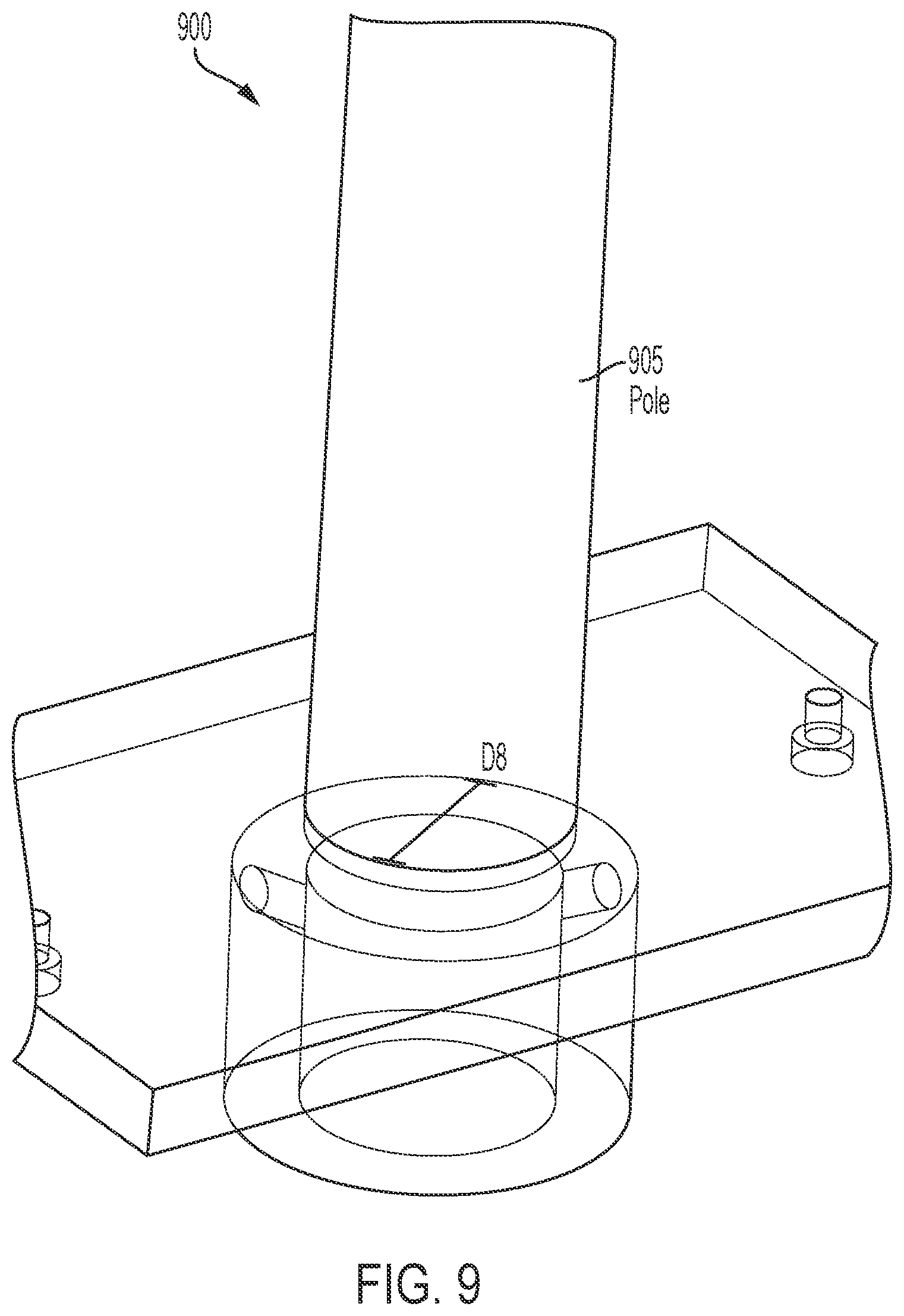 Patent US12552326 Figure 9 – Support insertion mechanism