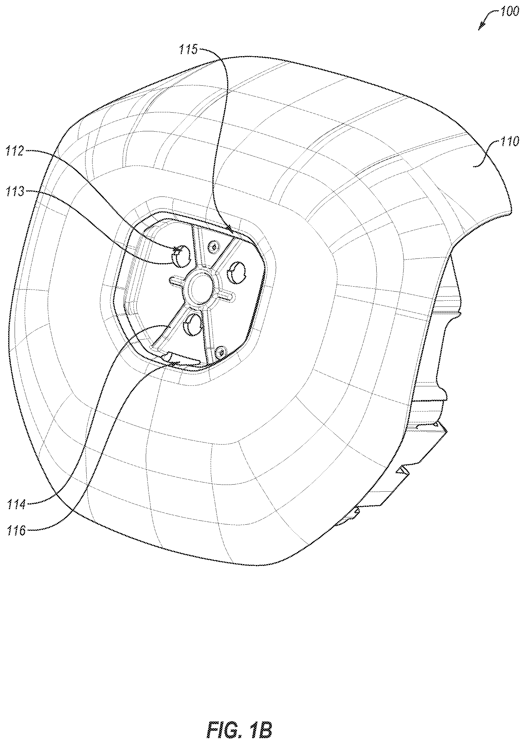 Patent US12552327 Figure 2 – Coupling elements for emblem assemblies