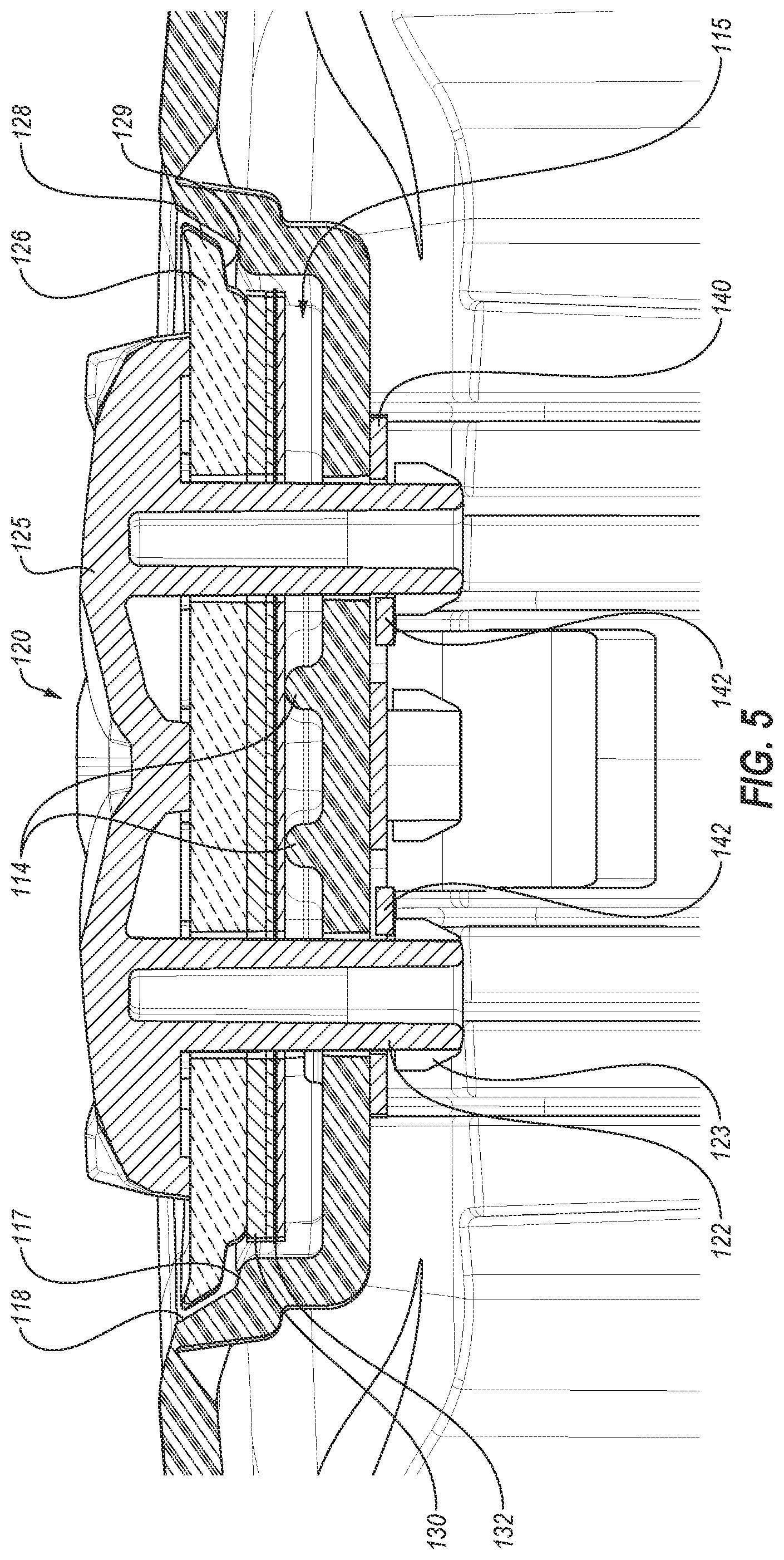 Patent US12552327 Figure 6 – Coupling elements for emblem assemblies