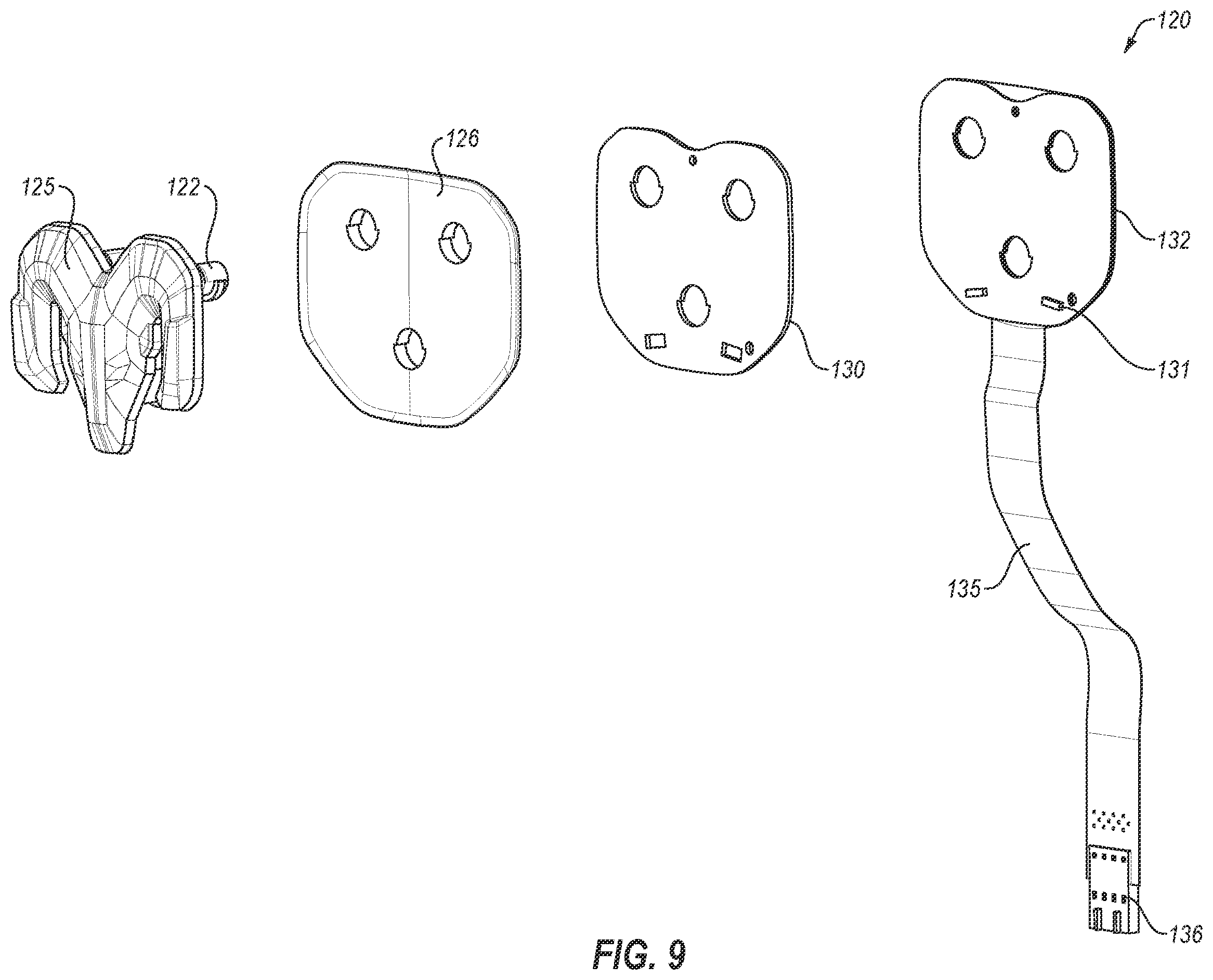 Patent US12552327 Figure 10 – Coupling elements for emblem assemblies