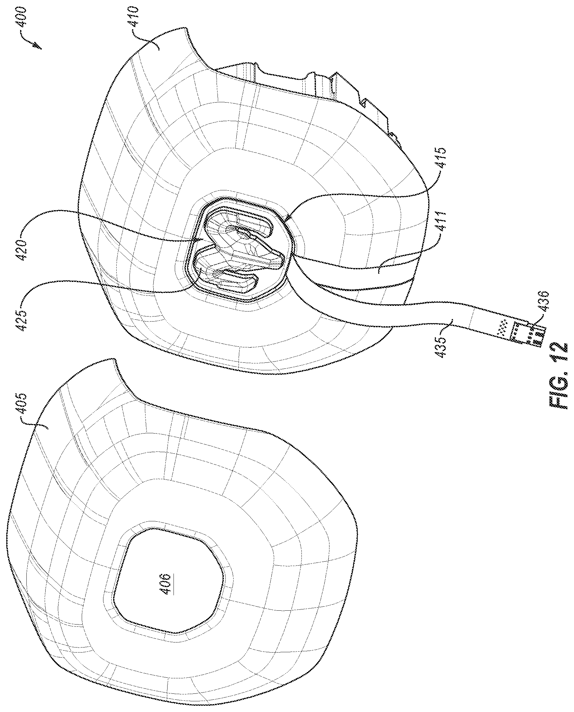 Patent US12552327 Figure 13 – Coupling elements for emblem assemblies