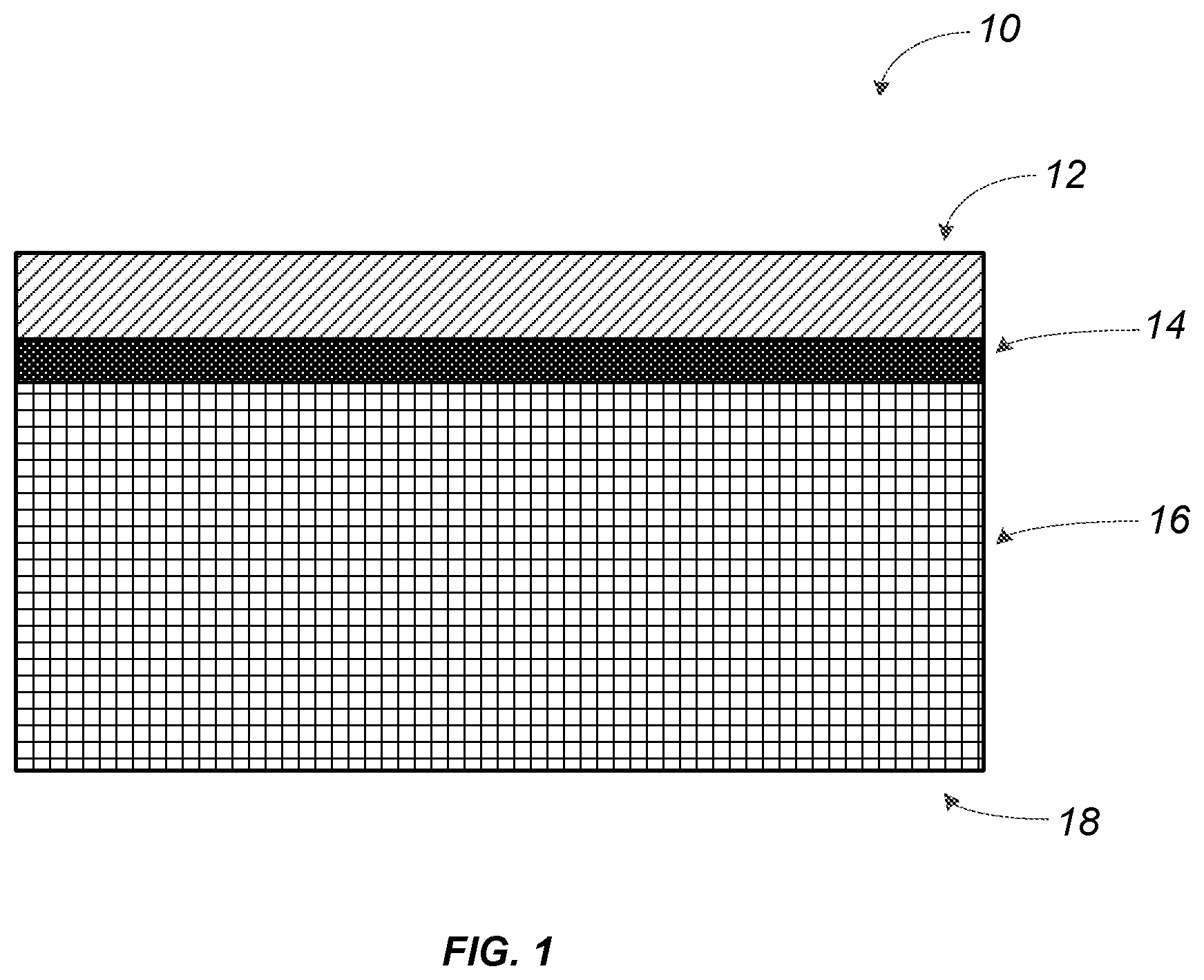 Patent US12552329 Figure 1 – Acoustic composite for automotive applications