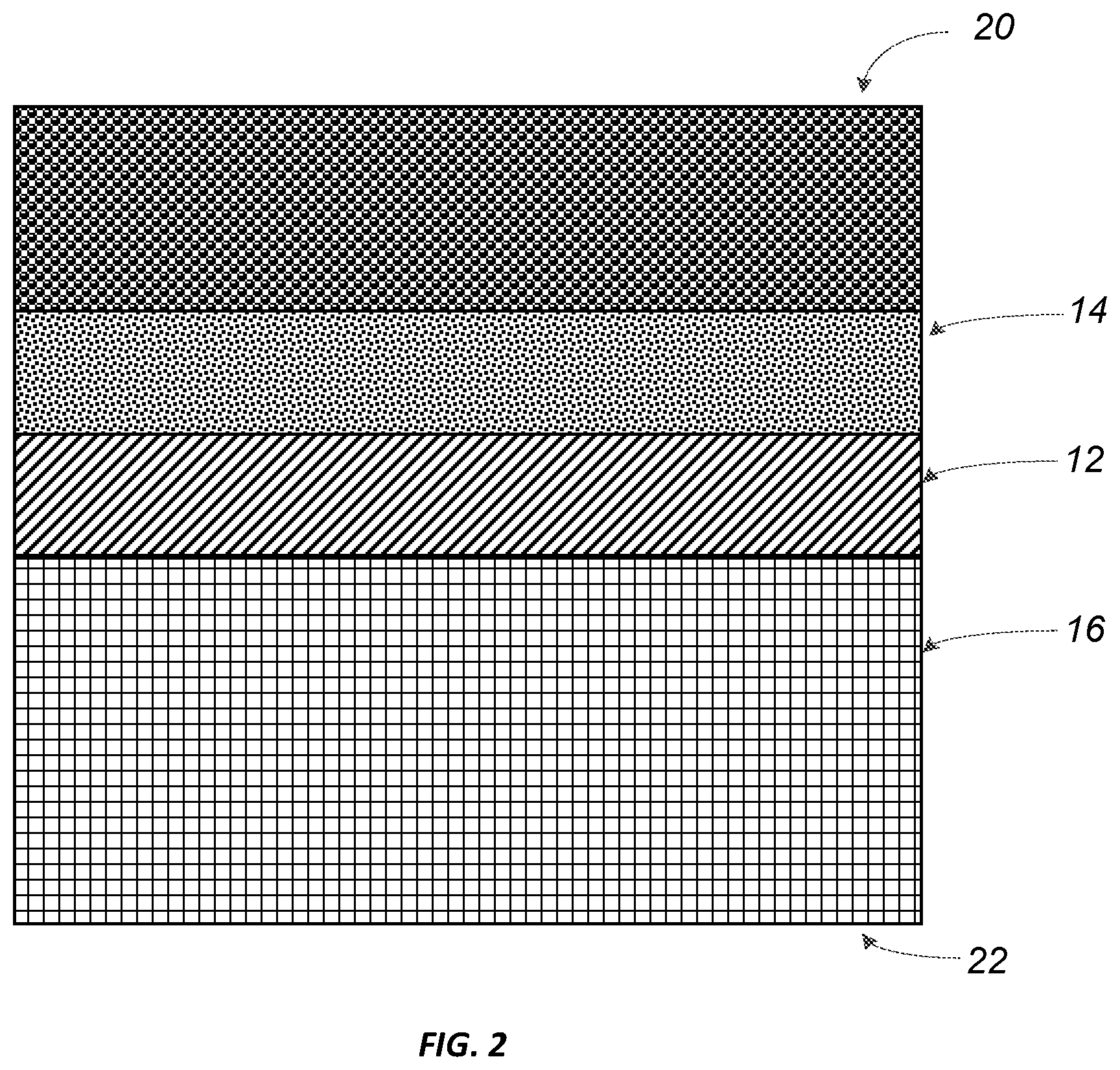 Patent US12552329 Figure 2 – Acoustic composite for automotive applications