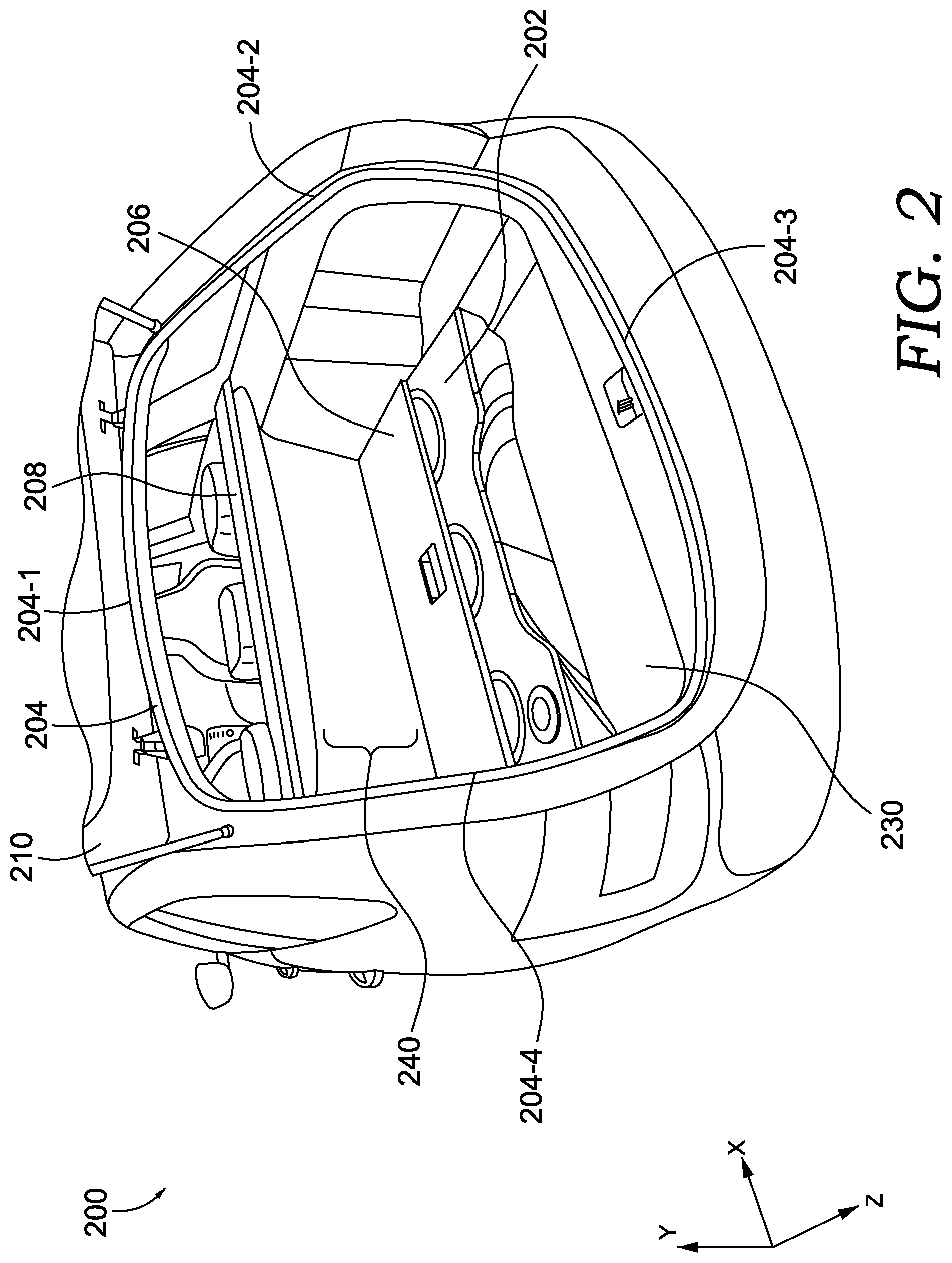 Patent US12552331 Figure 2 – Vehicular liquid storage system