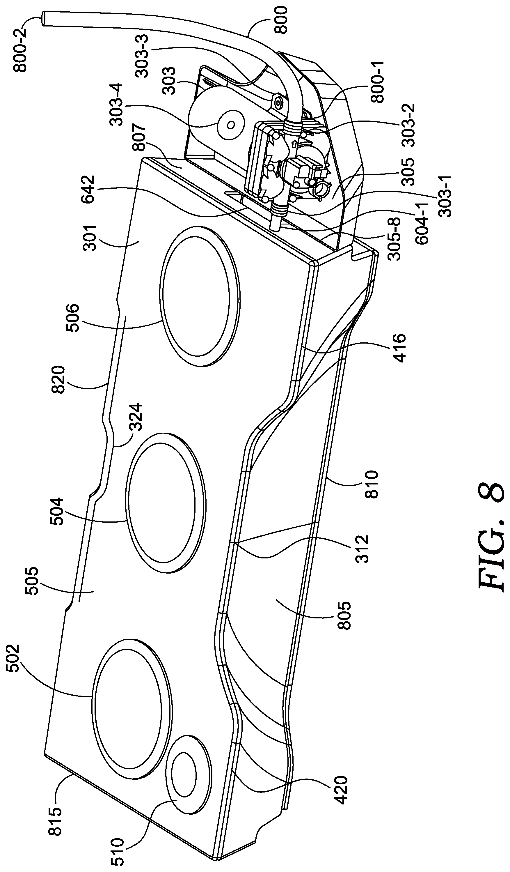 Patent US12552331 Figure 7 – Vehicular liquid storage system