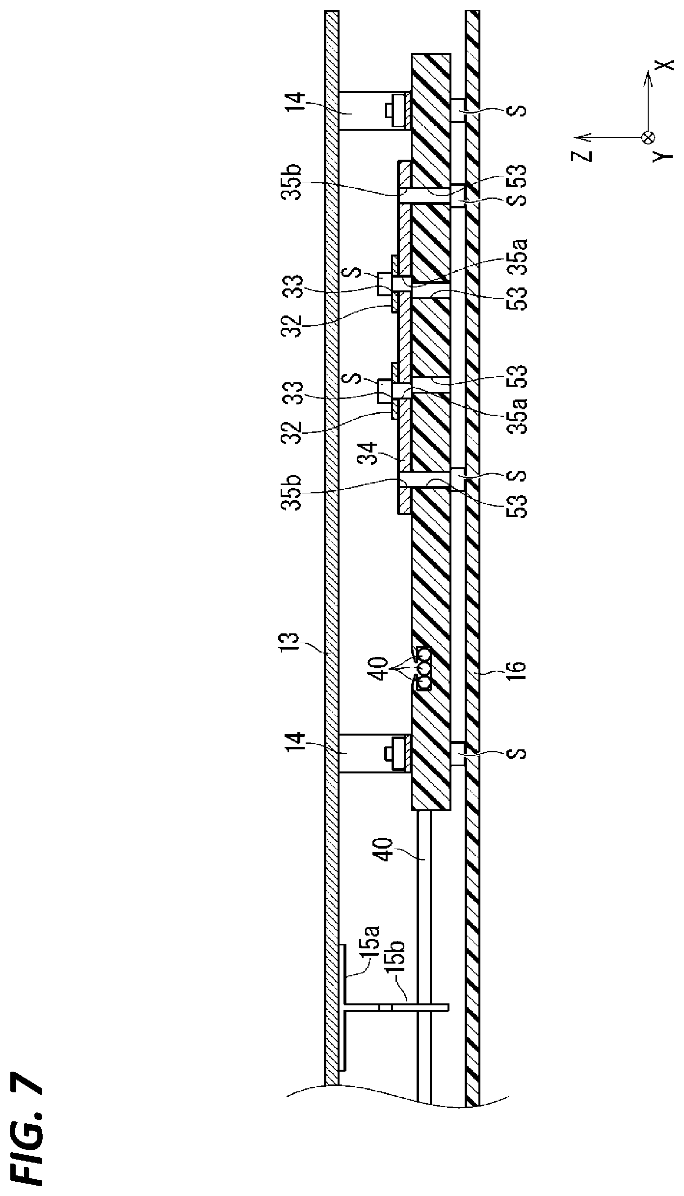 Patent US12552332 Figure 7 – Wiring module and panel with wiring module