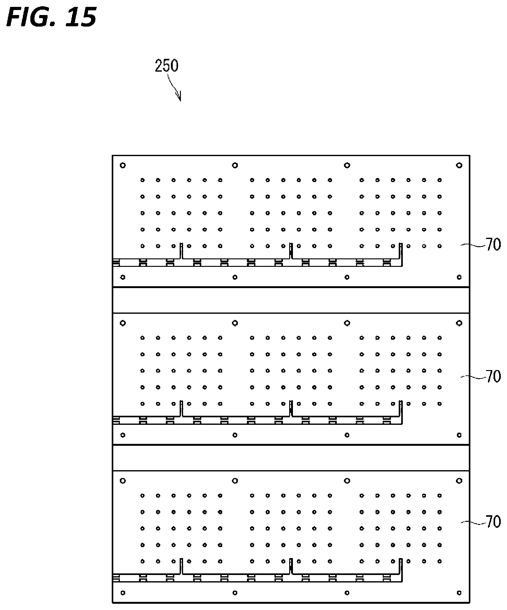 Patent US12552332 Figure 12 – Wiring module and panel with wiring module