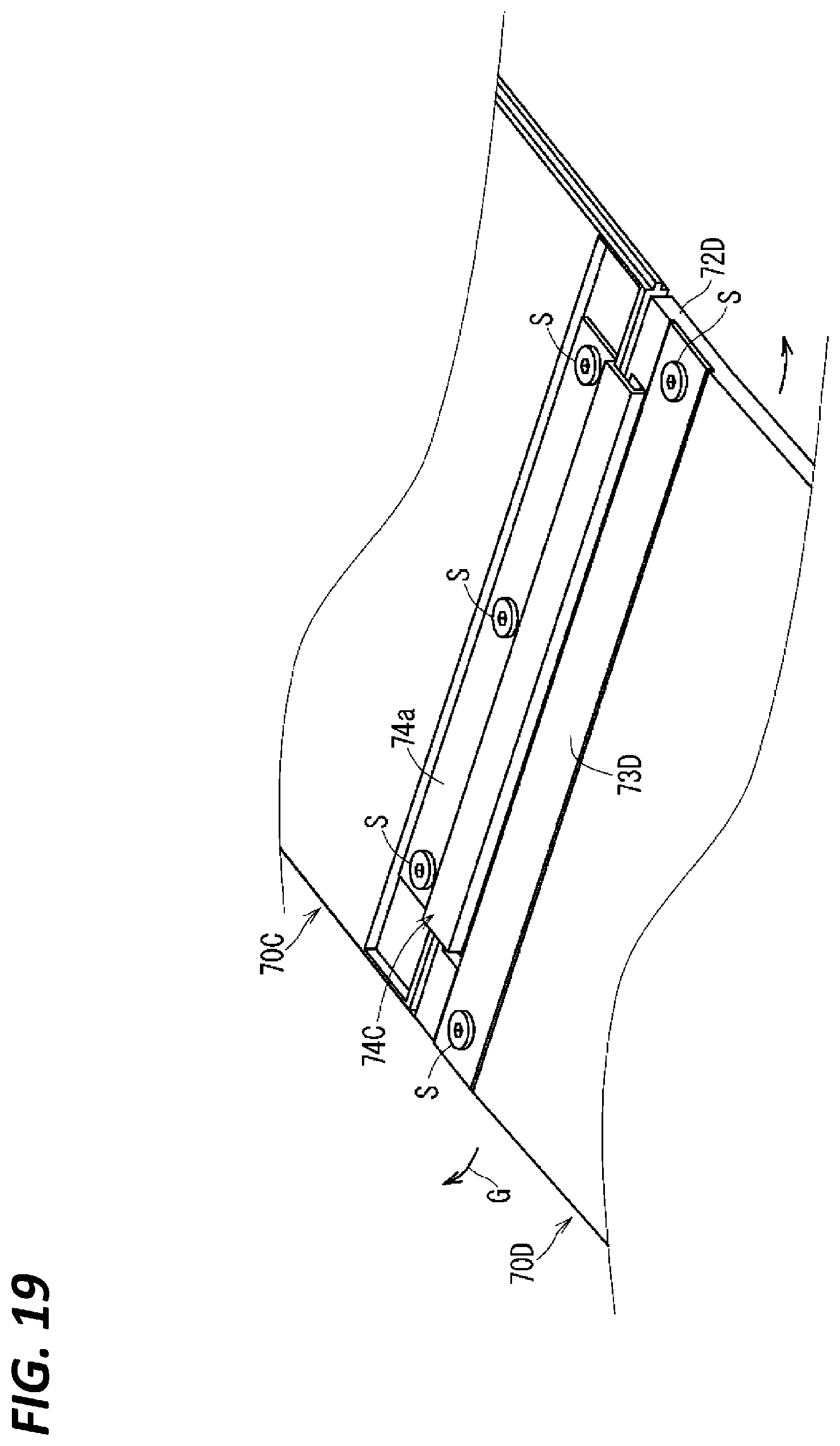 Patent US12552332 Figure 16 – Wiring module and panel with wiring module