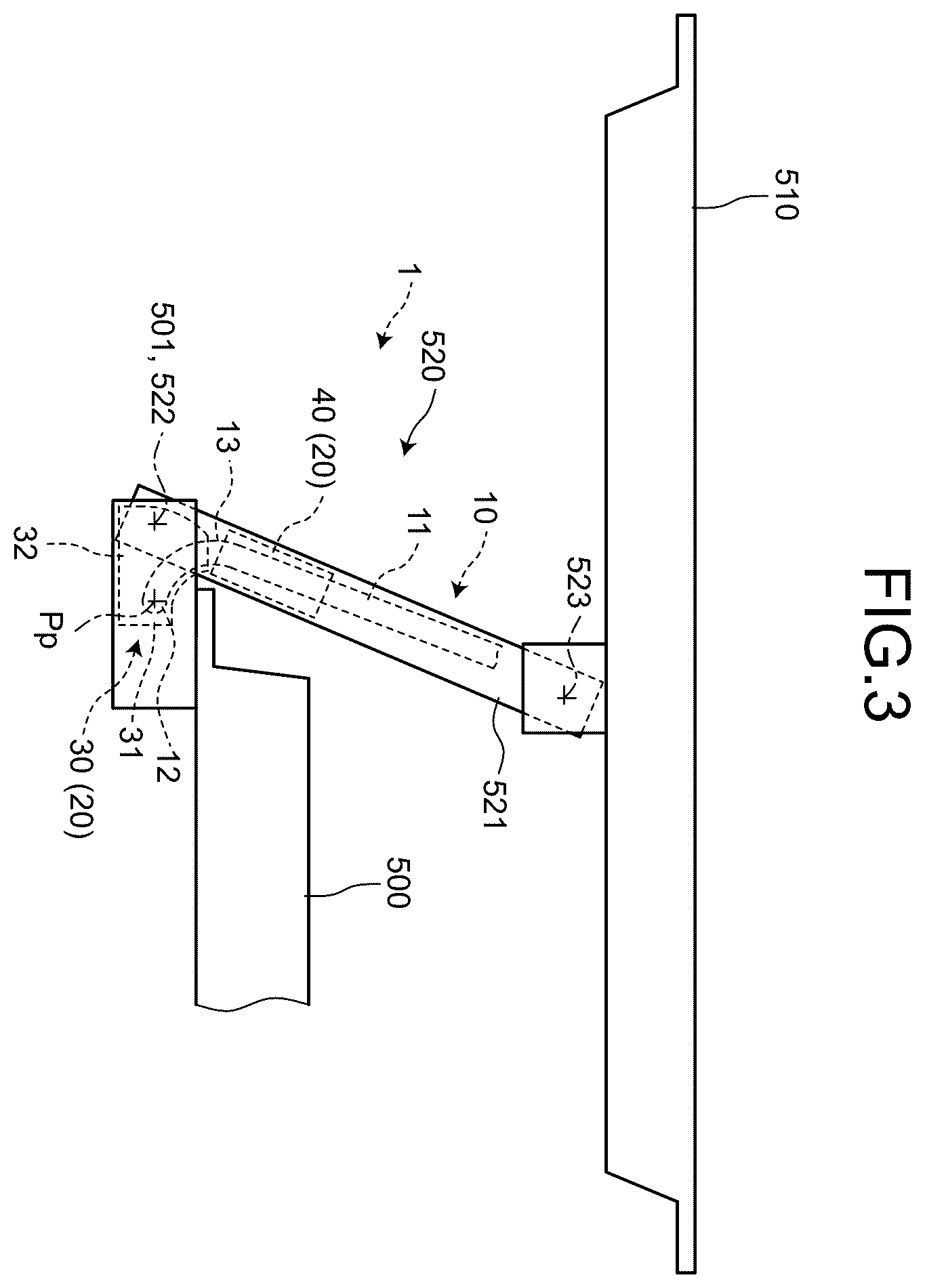 Patent US12552335 Figure 3 – Wiring harness