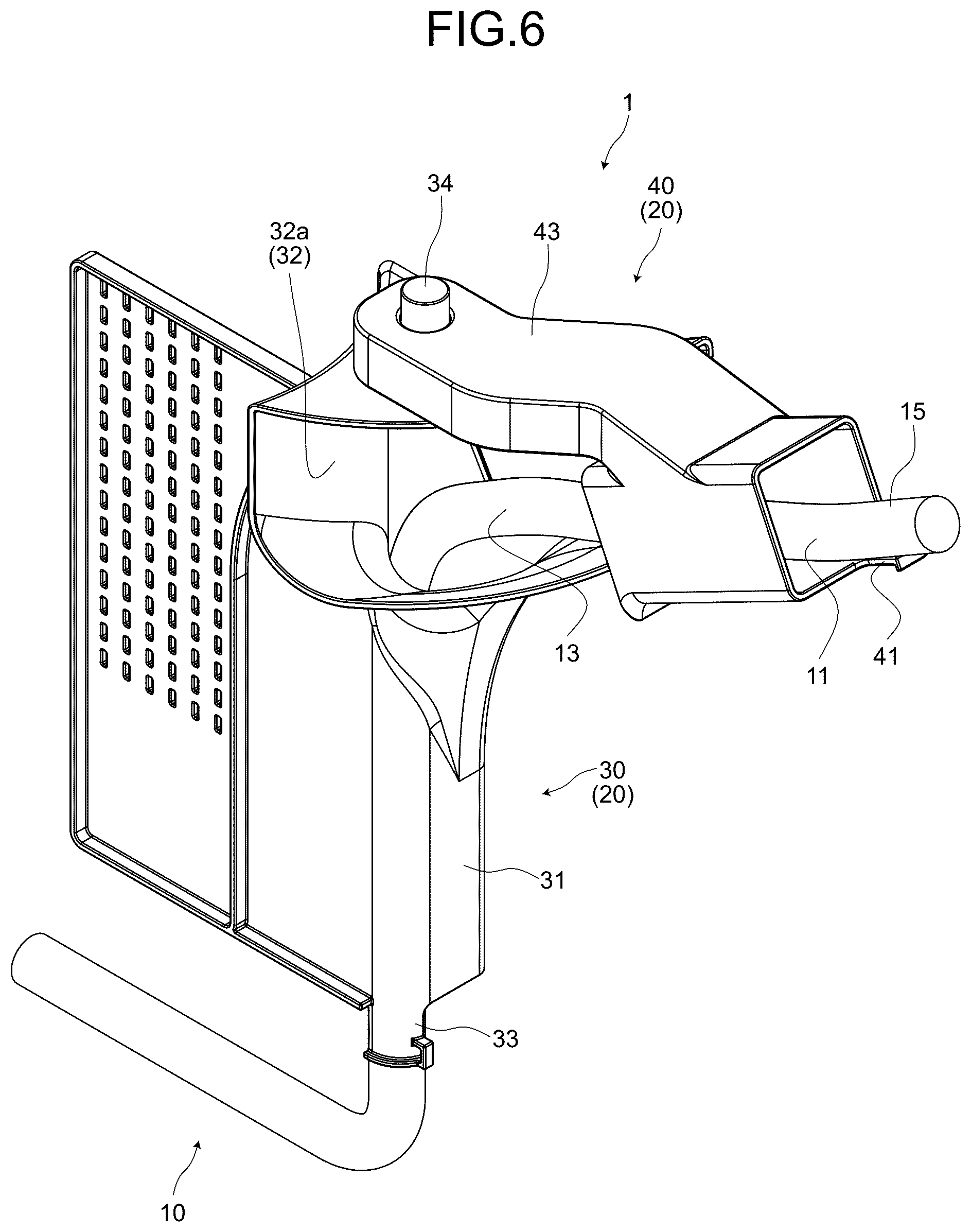 Patent US12552335 Figure 6 – Wiring harness