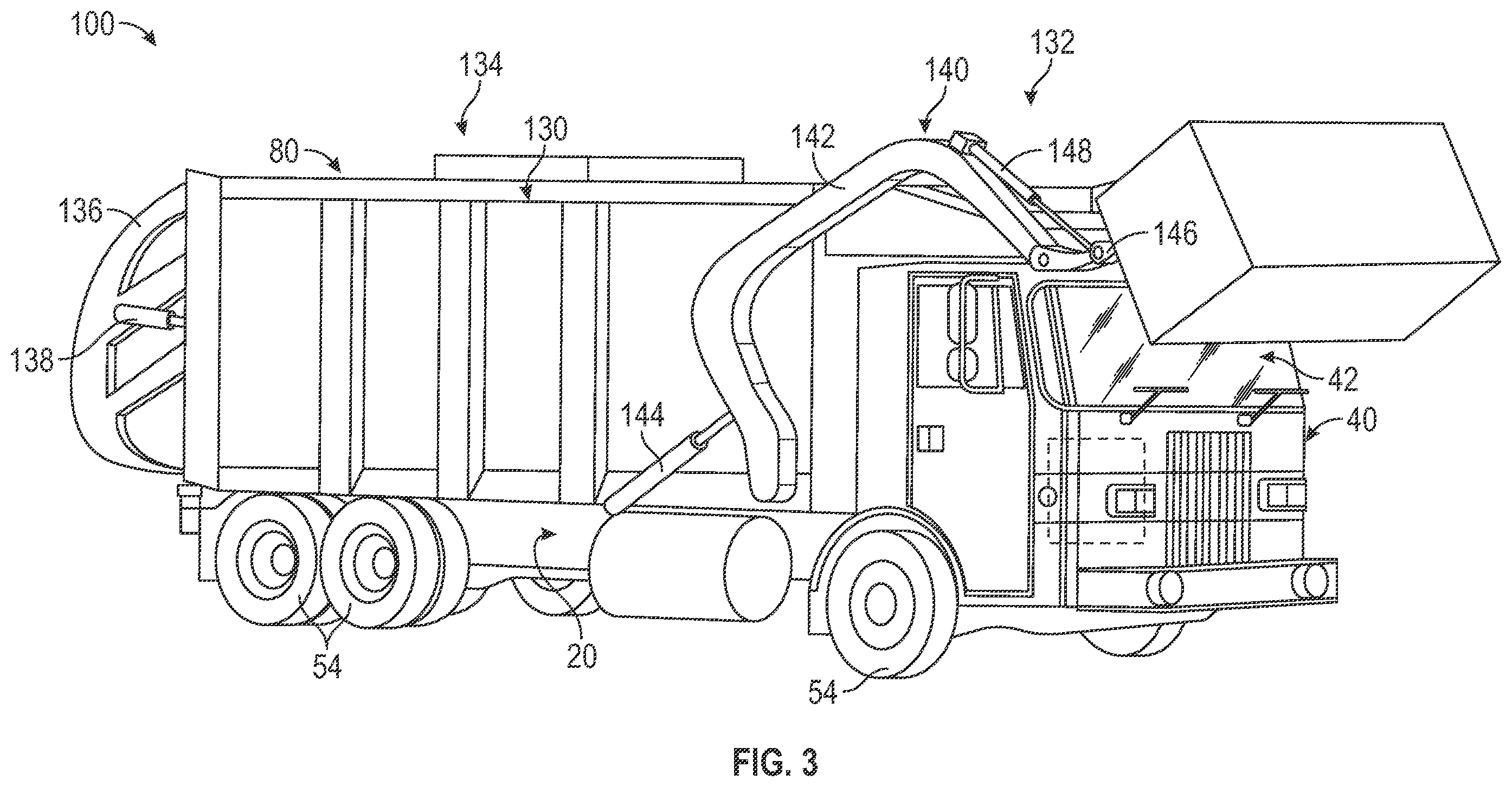 Patent US12552339 Figure 3 – Hydraulic systems and methods for a vehicle with a common pump supplying steering and braking functions
