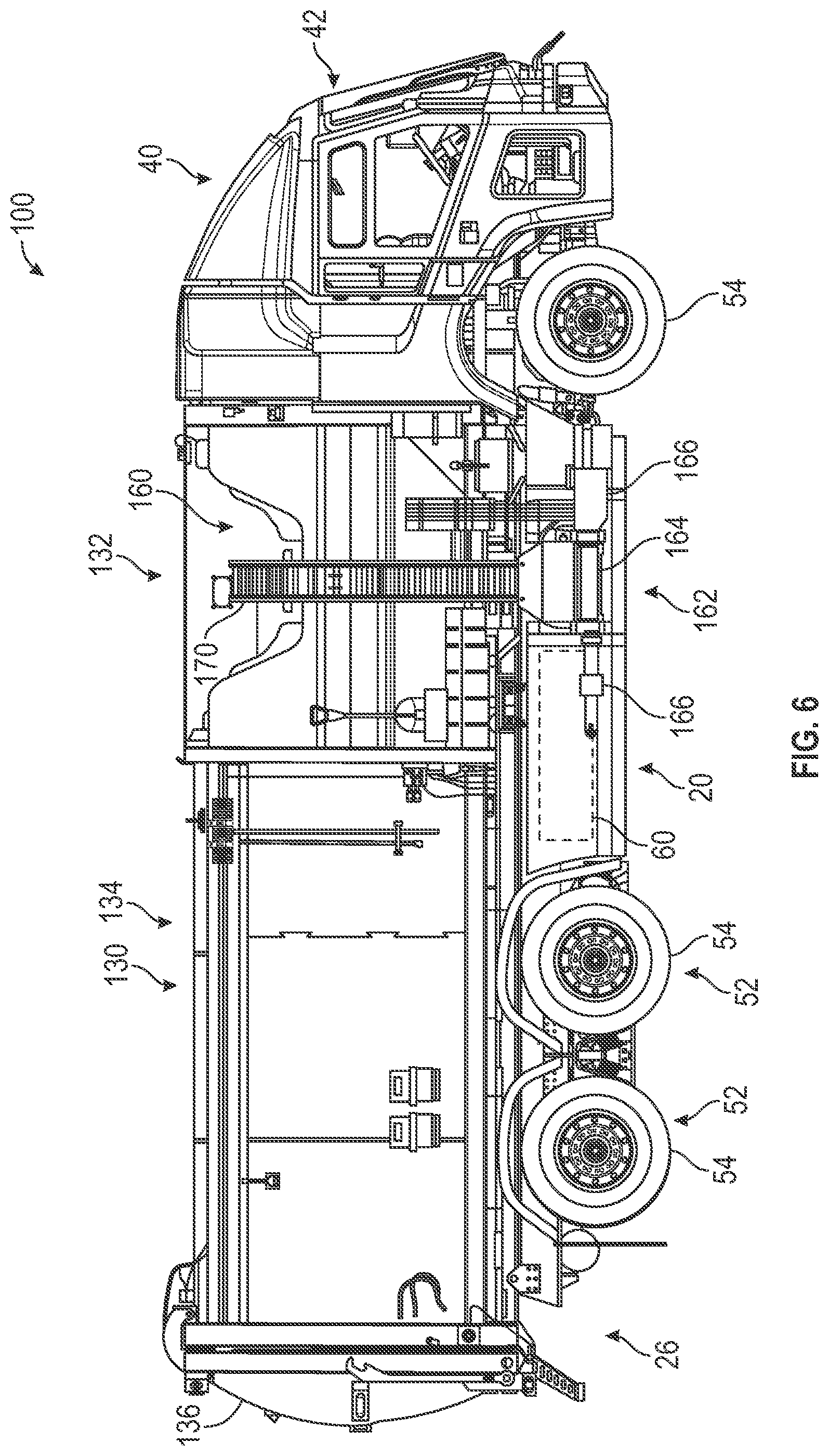 Patent US12552339 Figure 6 – Hydraulic systems and methods for a vehicle with a common pump supplying steering and braking functions