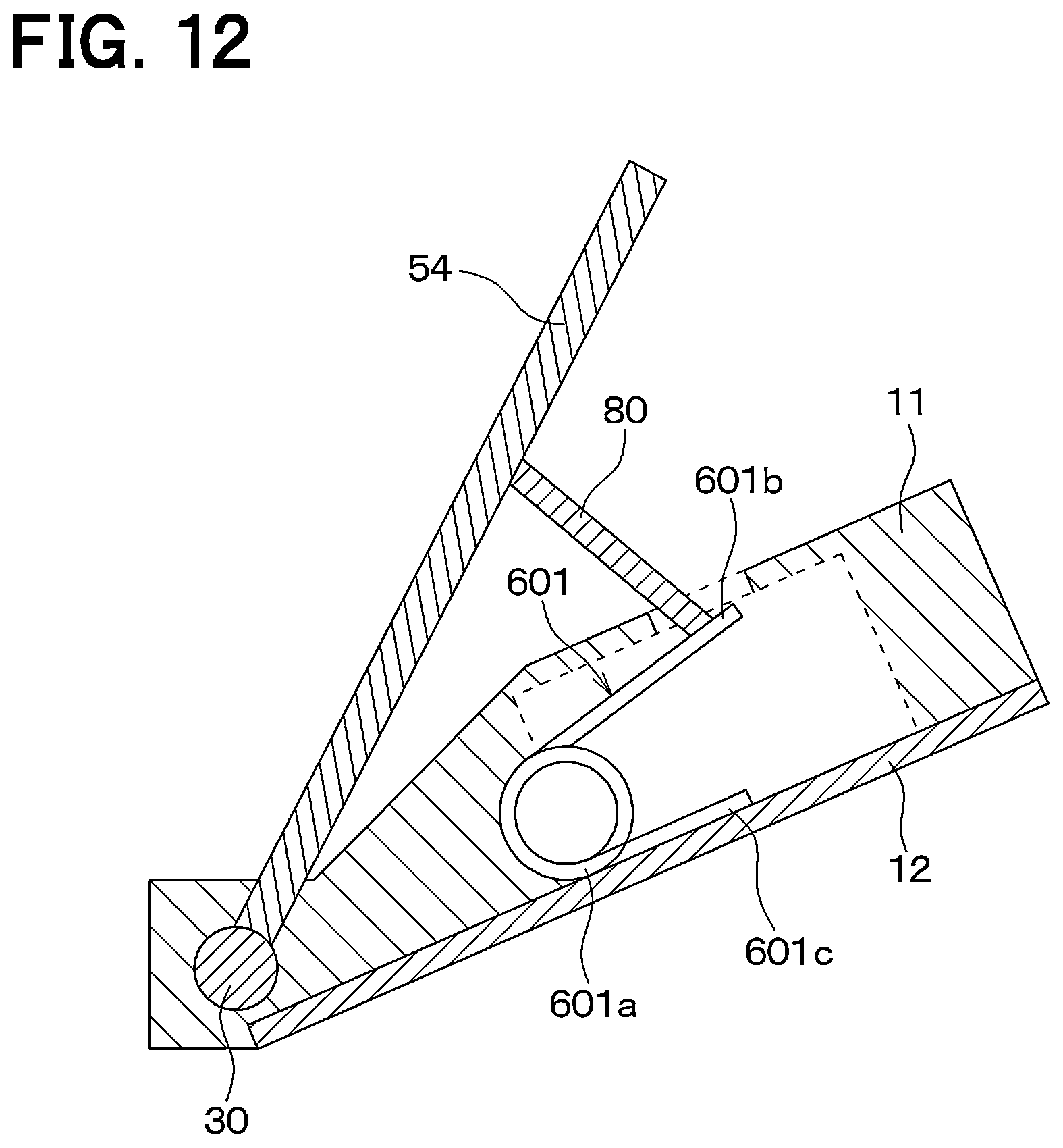 Patent US12552349 Figure 12 – Brake pedal device
