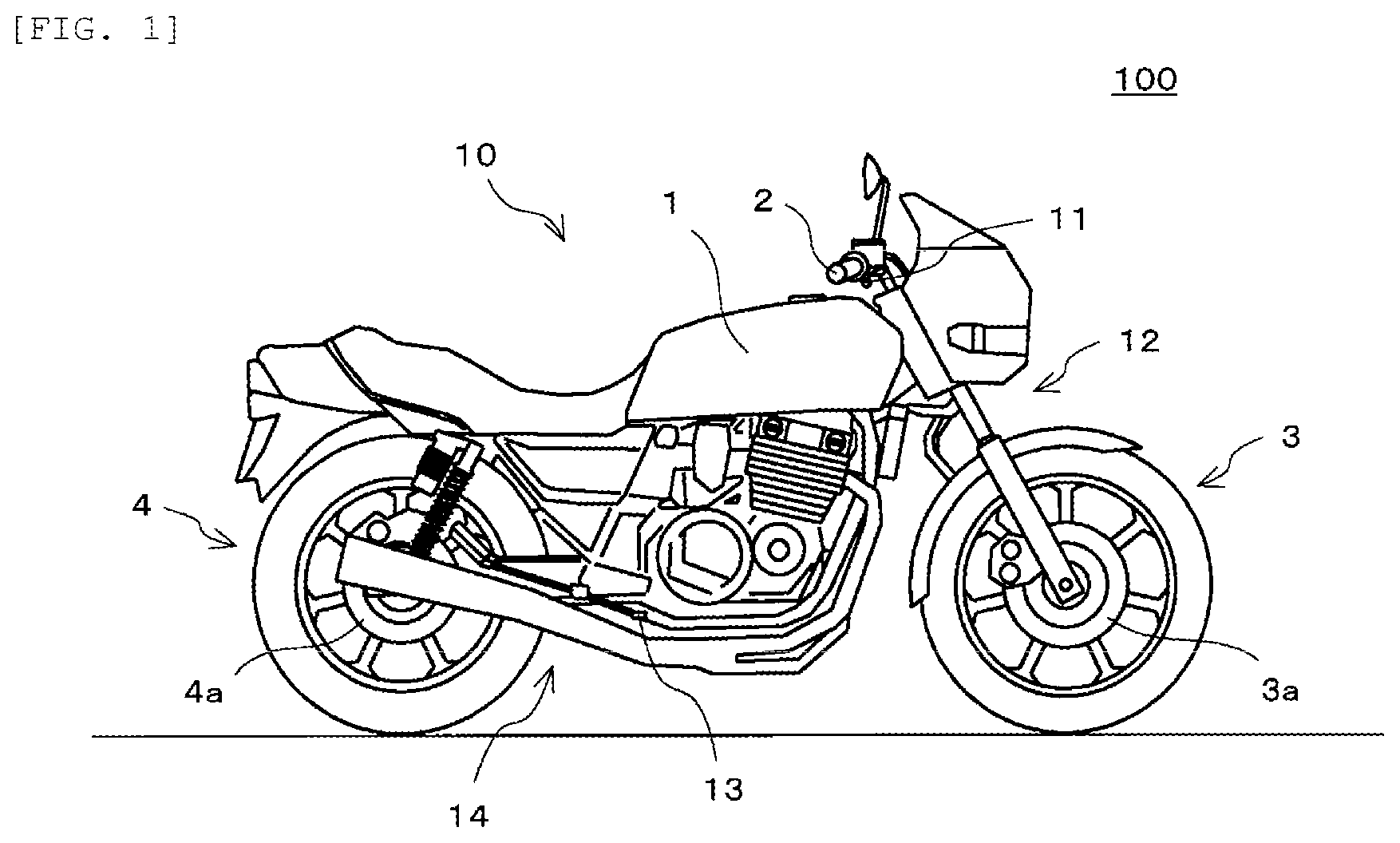 Patent US12552352 Figure 1 – Brake hydraulic pressure control system and straddle-type vehicle