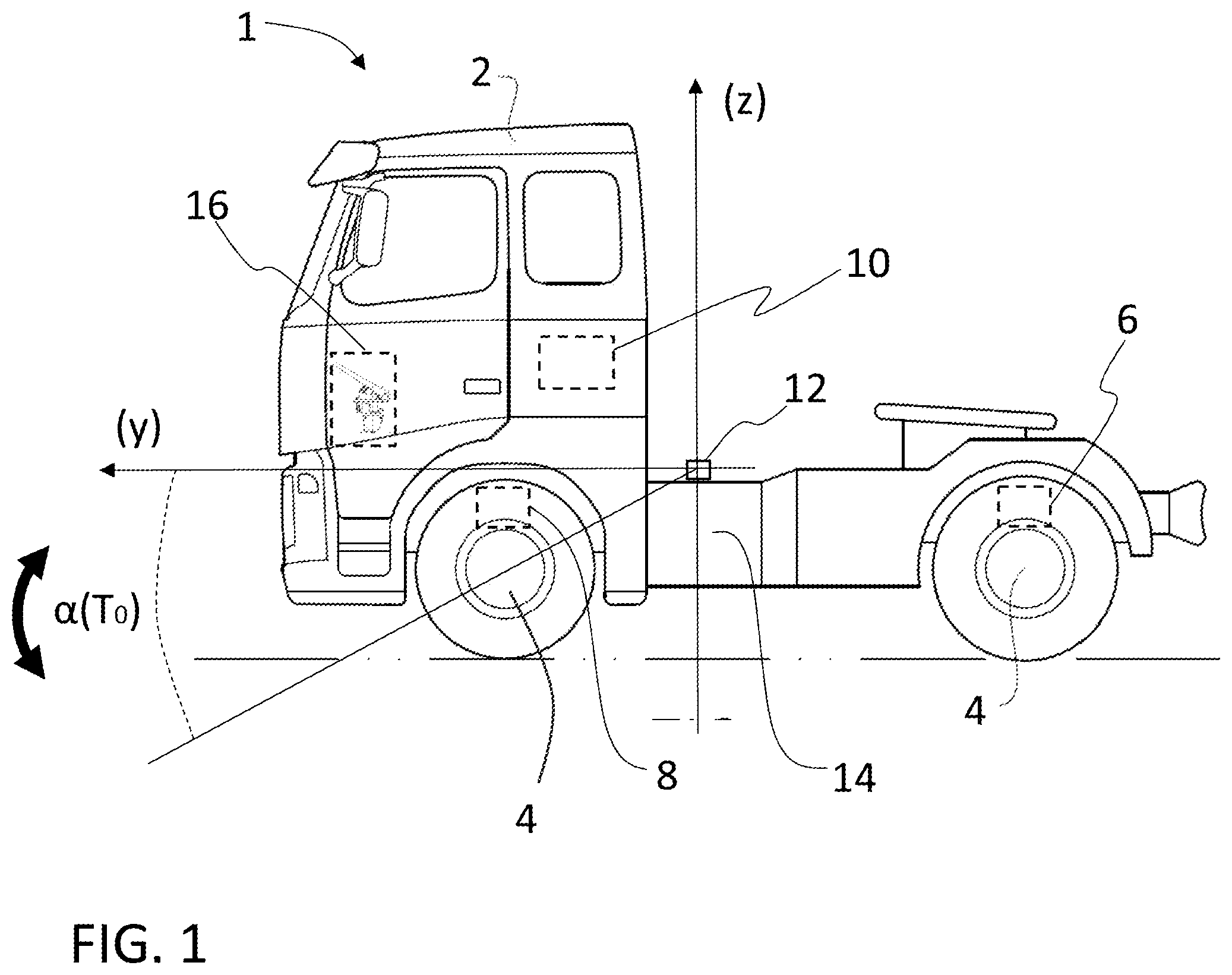 Patent US12552354 Figure 1 – Computer system and a computer-implemented method of increasing driver comfort during a braking event