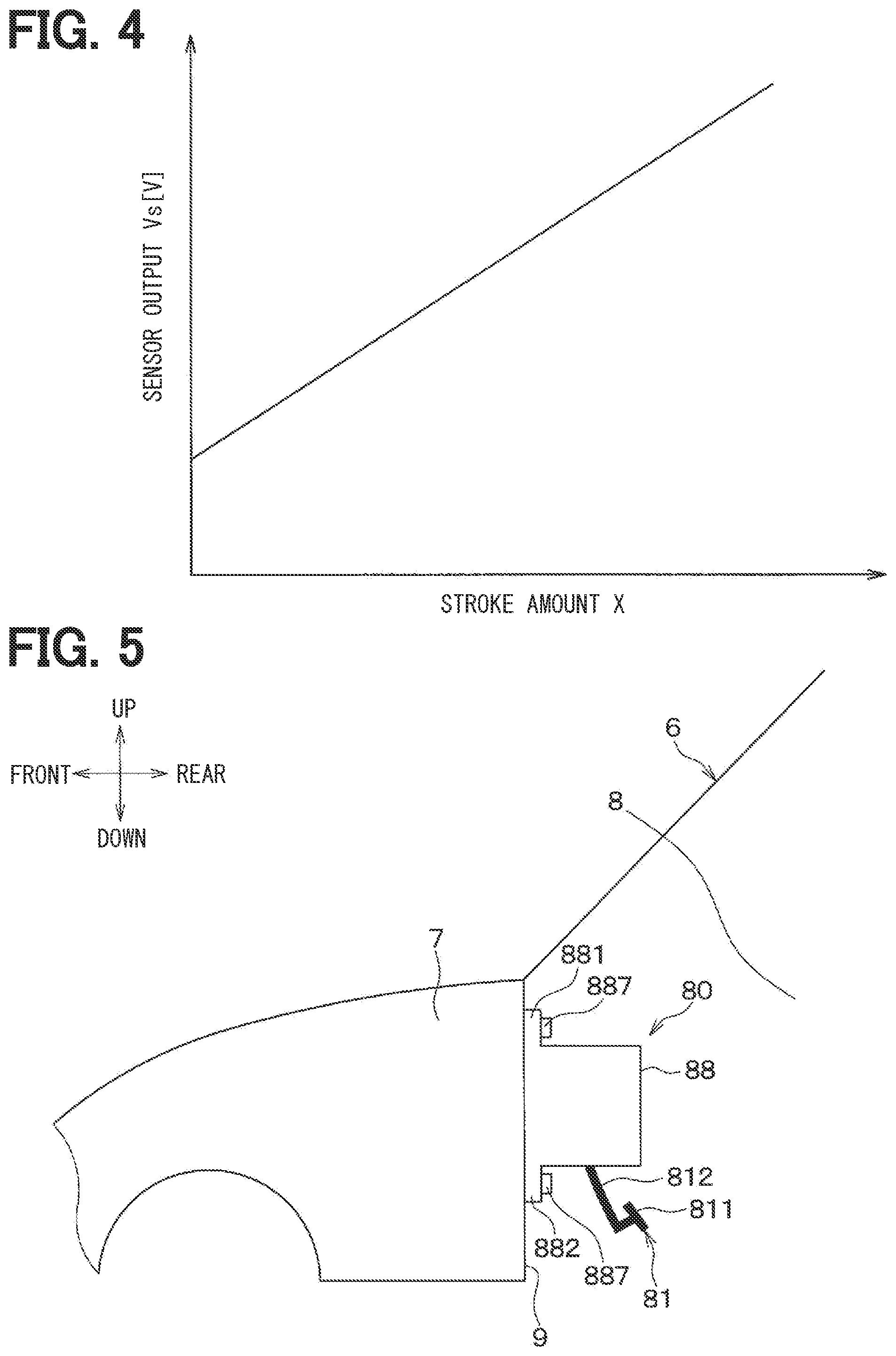 Patent US12552355 Figure 4 – Brake device for vehicle