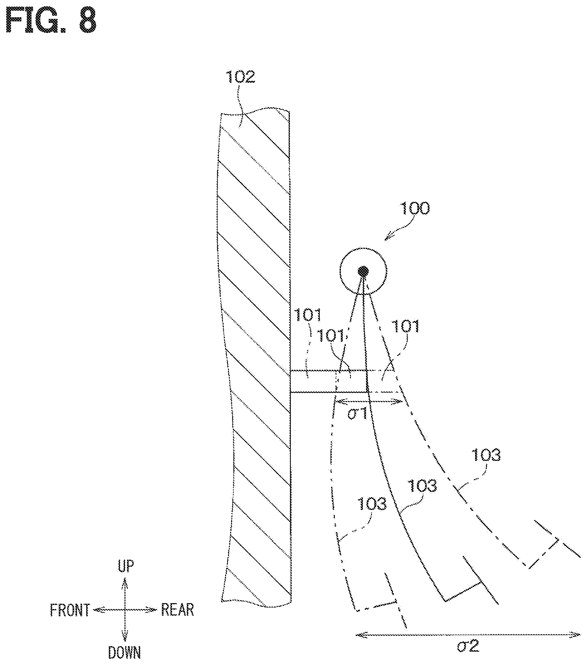 Patent US12552355 Figure 7 – Brake device for vehicle