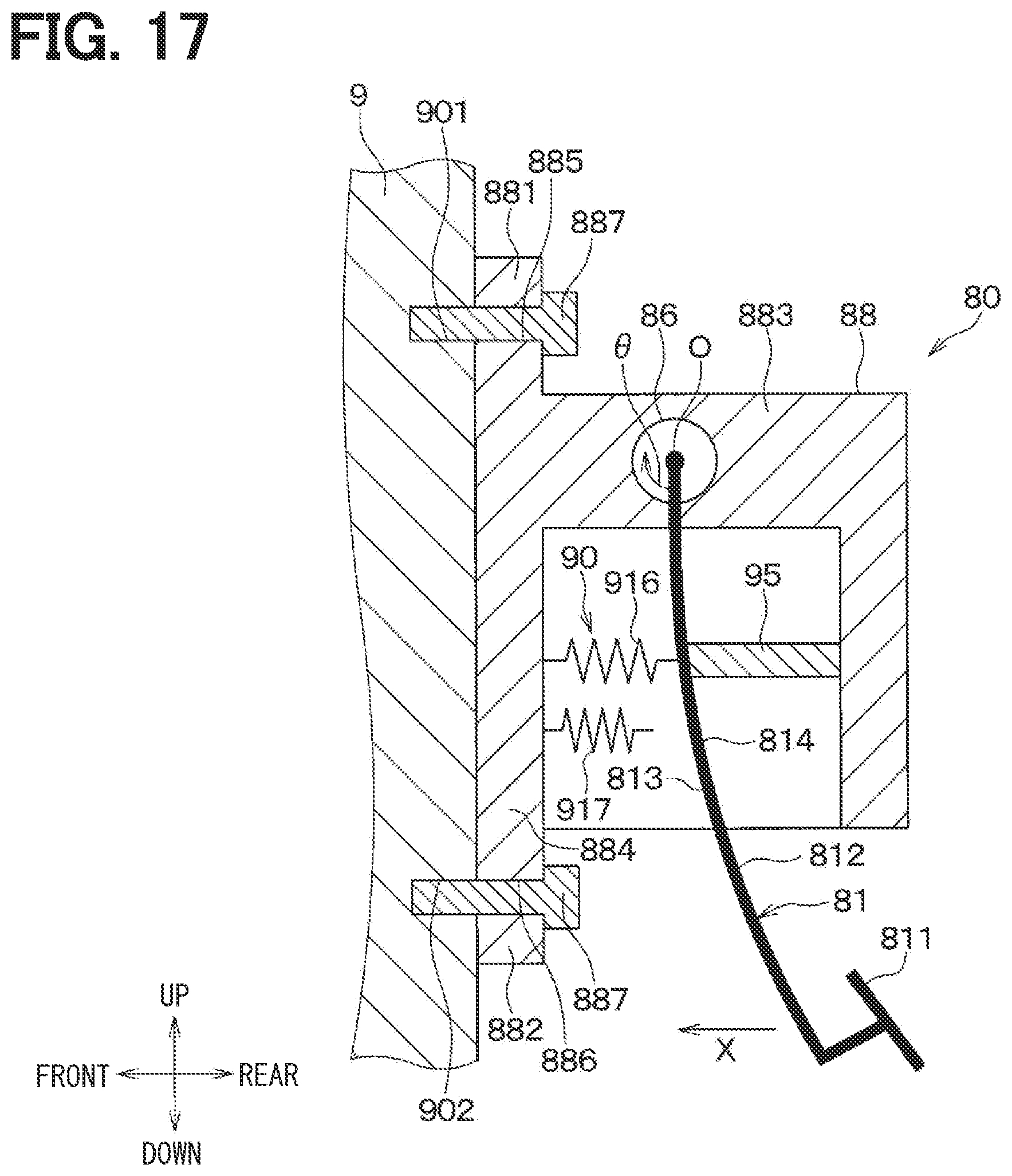Patent US12552355 Figure 15 – Brake device for vehicle