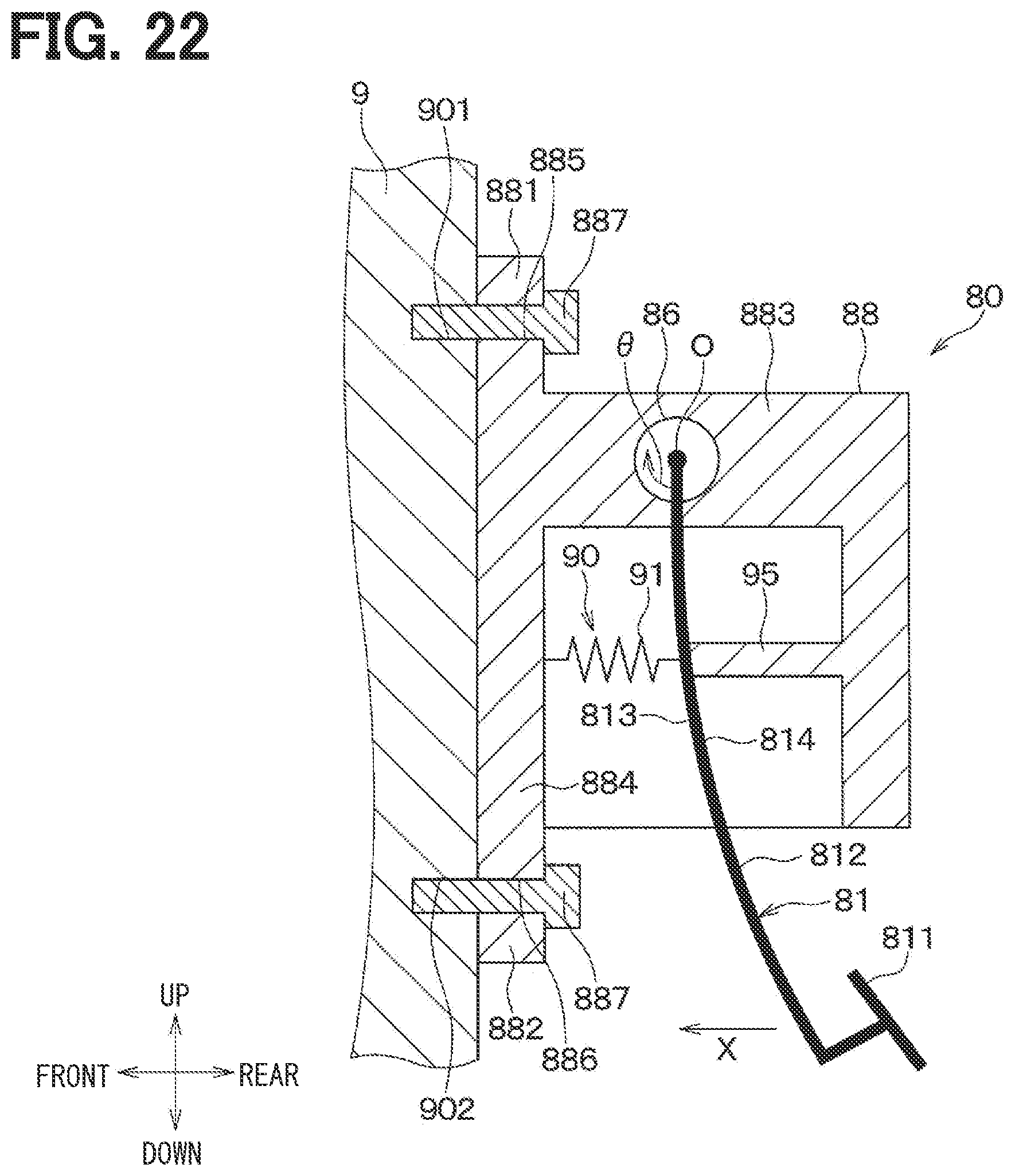 Patent US12552355 Figure 20 – Brake device for vehicle