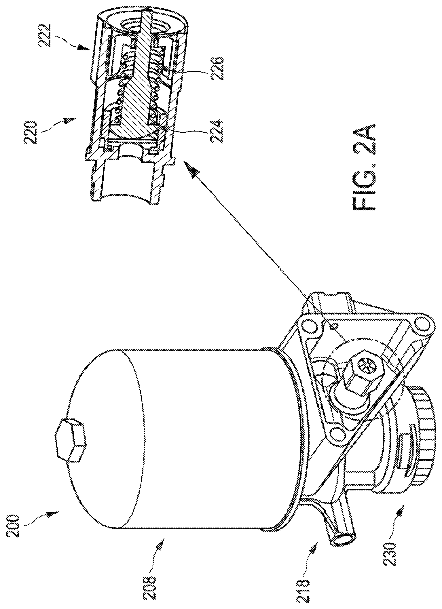 Patent US12552358 Figure 2 – Purge valve for an air-drying device and air-drying device and pressurized air-based system and commercial vehicle