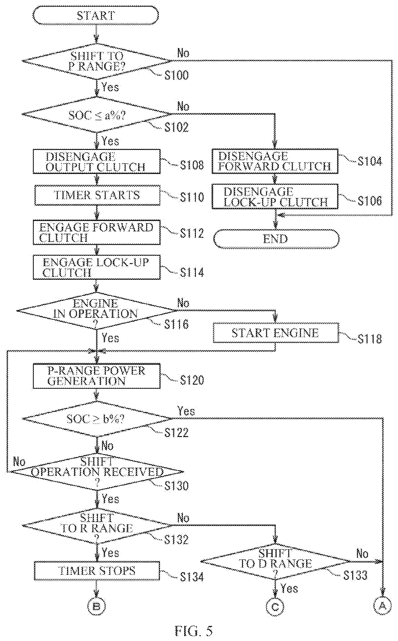 Patent US12552361 Figure 5 – Hybrid vehicle