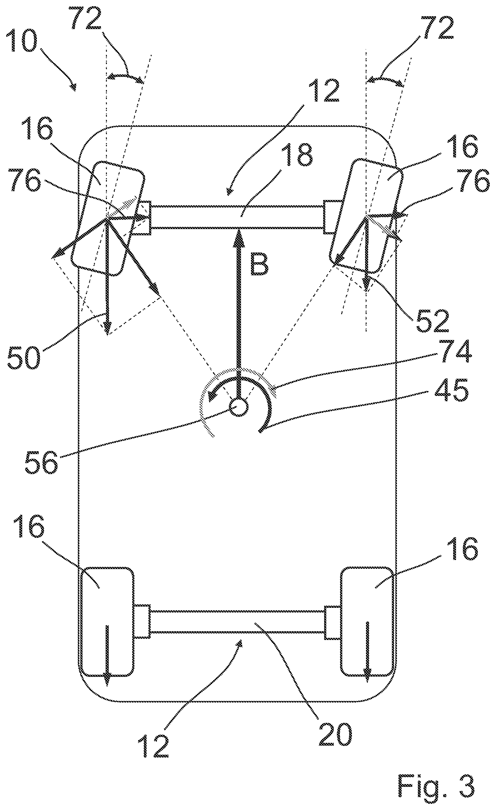 Patent US12552362 Figure 3 – Method and apparatus for compensating a yaw moment acting on a vehicle