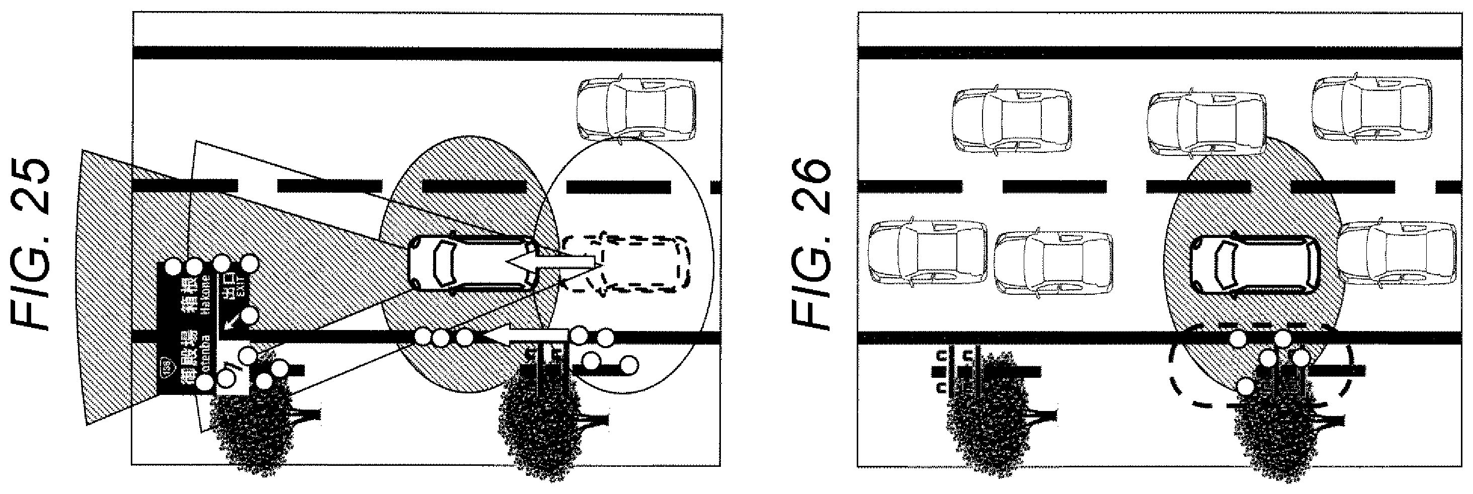 Patent US12552368 Figure 18 – Vehicle position estimation system with sensing for object detection and estimation of feature points