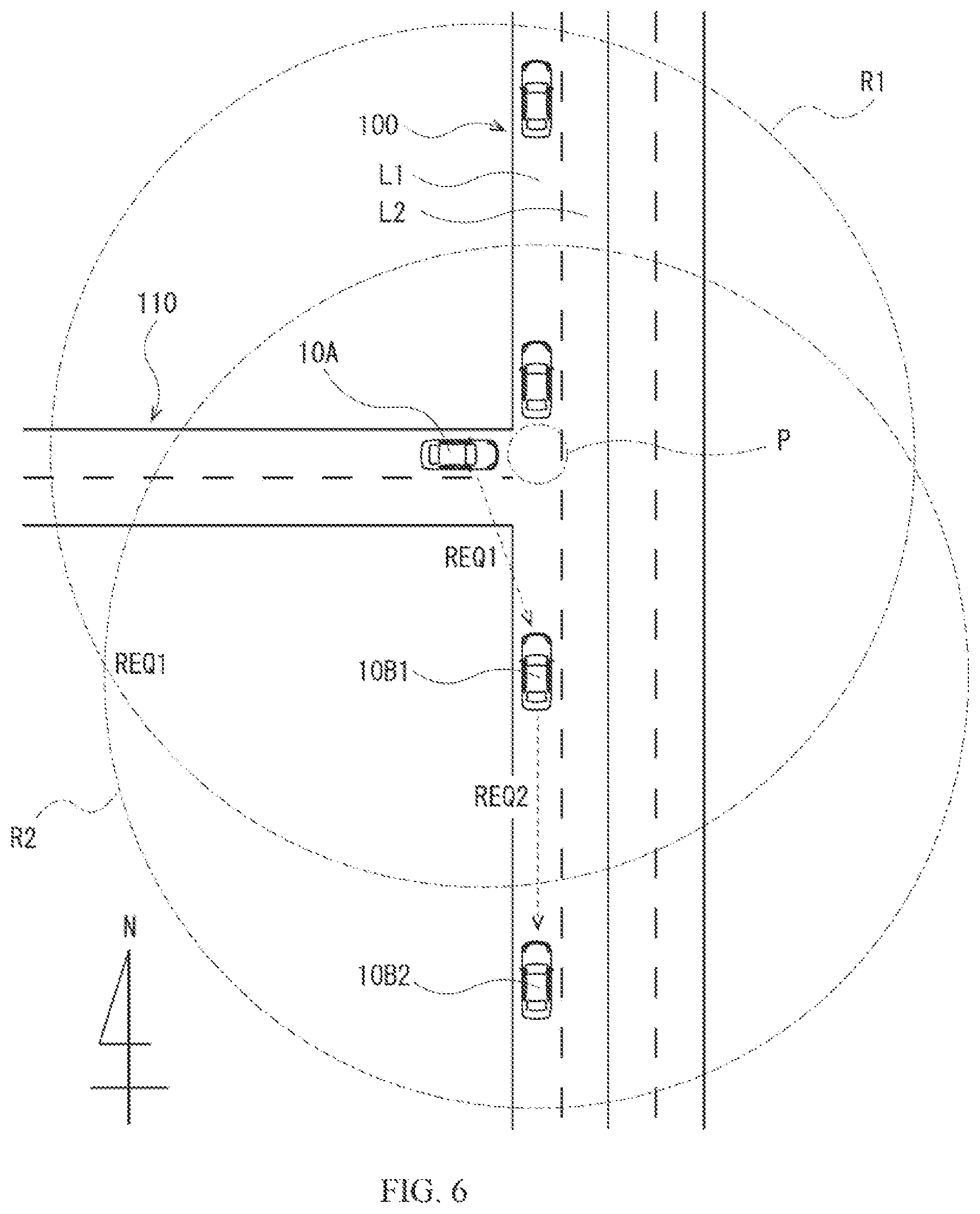 Patent US12552370 Figure 5 – Merge assist apparatus