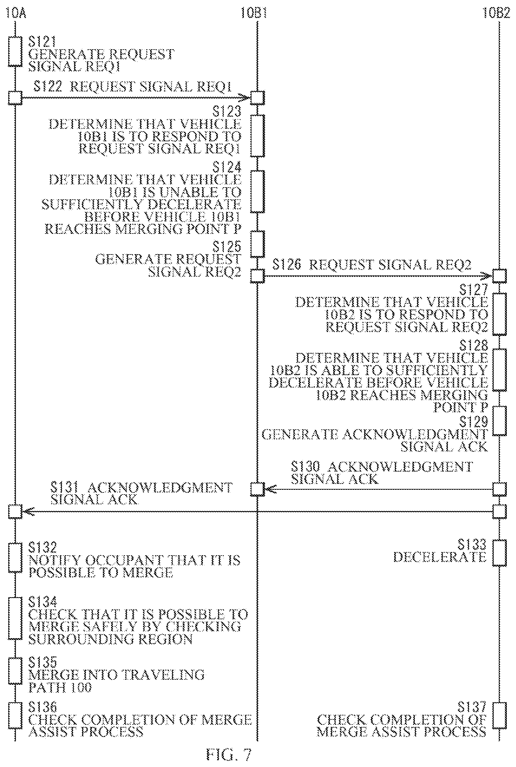 Patent US12552370 Figure 6 – Merge assist apparatus